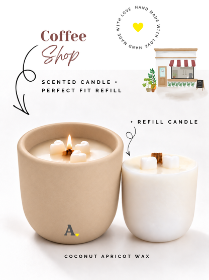 Coffee Shop™ — More Than a Candle Bundle | Candle + Refill