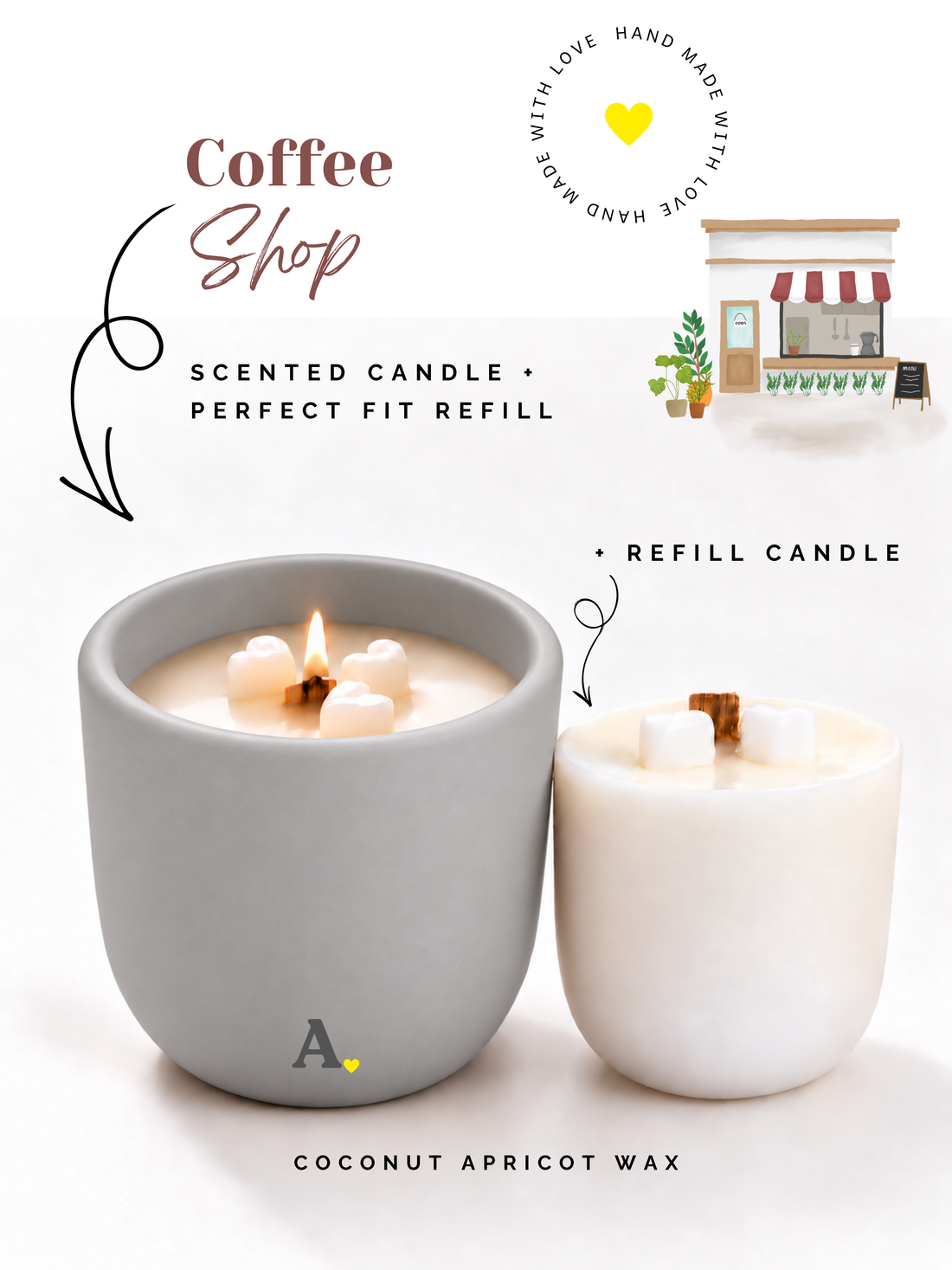 Coffee Shop™ — More Than a Candle Bundle | Candle + Refill