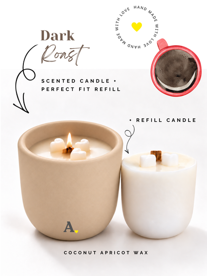Dark Roast — More Than a Candle Bundle | Candle + Refill