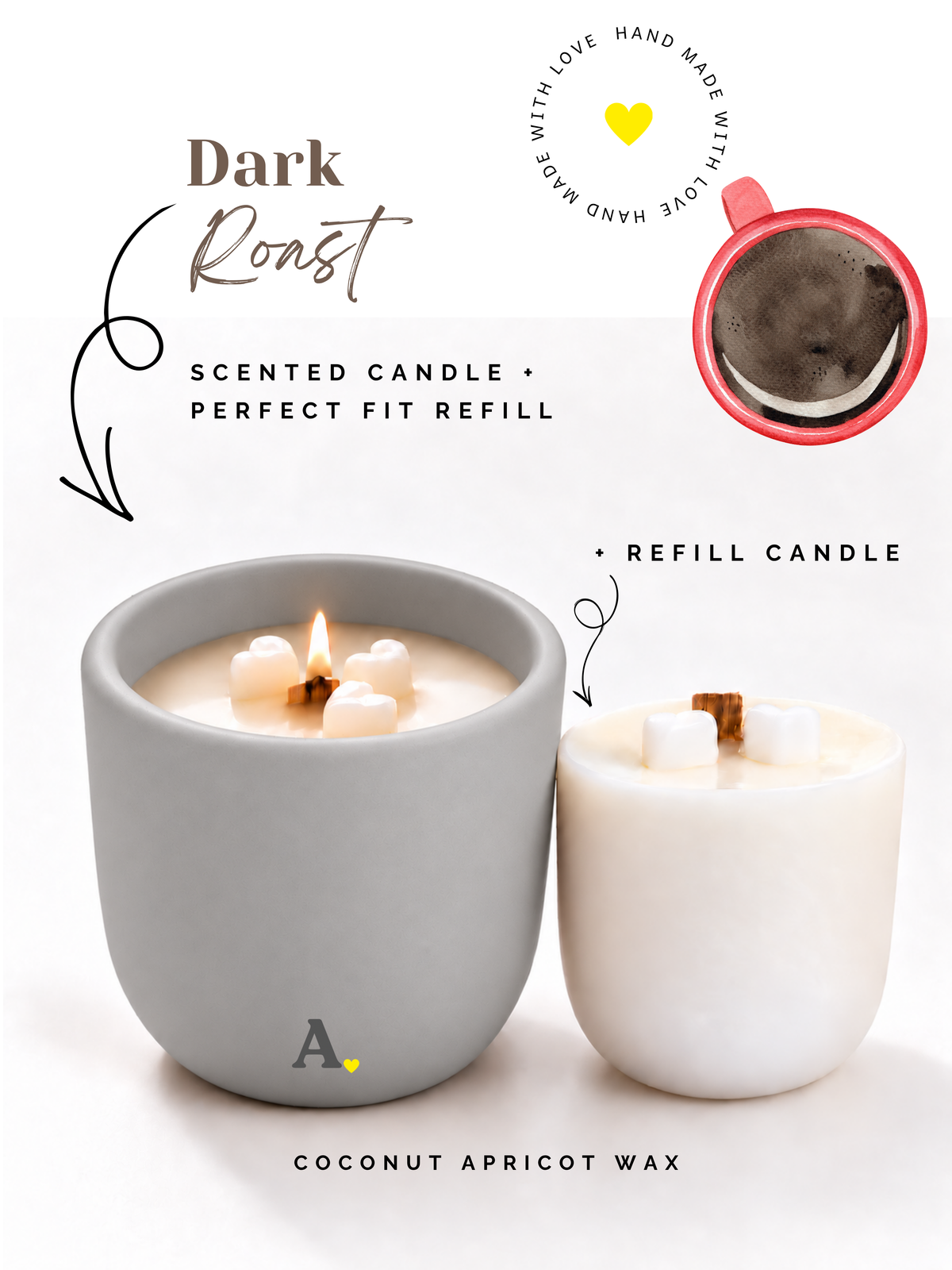 Dark Roast — More Than a Candle Bundle | Candle + Refill