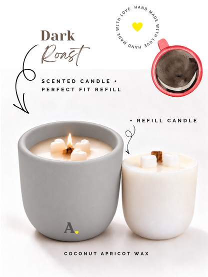 Dark Roast — More Than a Candle Bundle | Candle + Refill