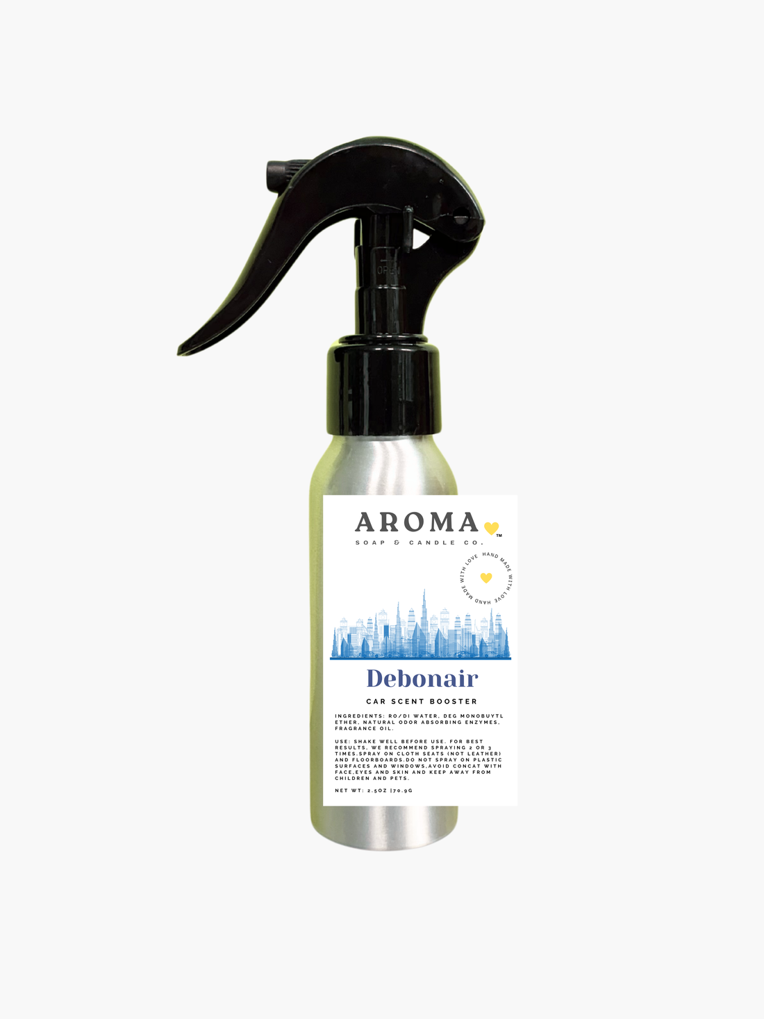 Debonair Car Scent Booster Spray