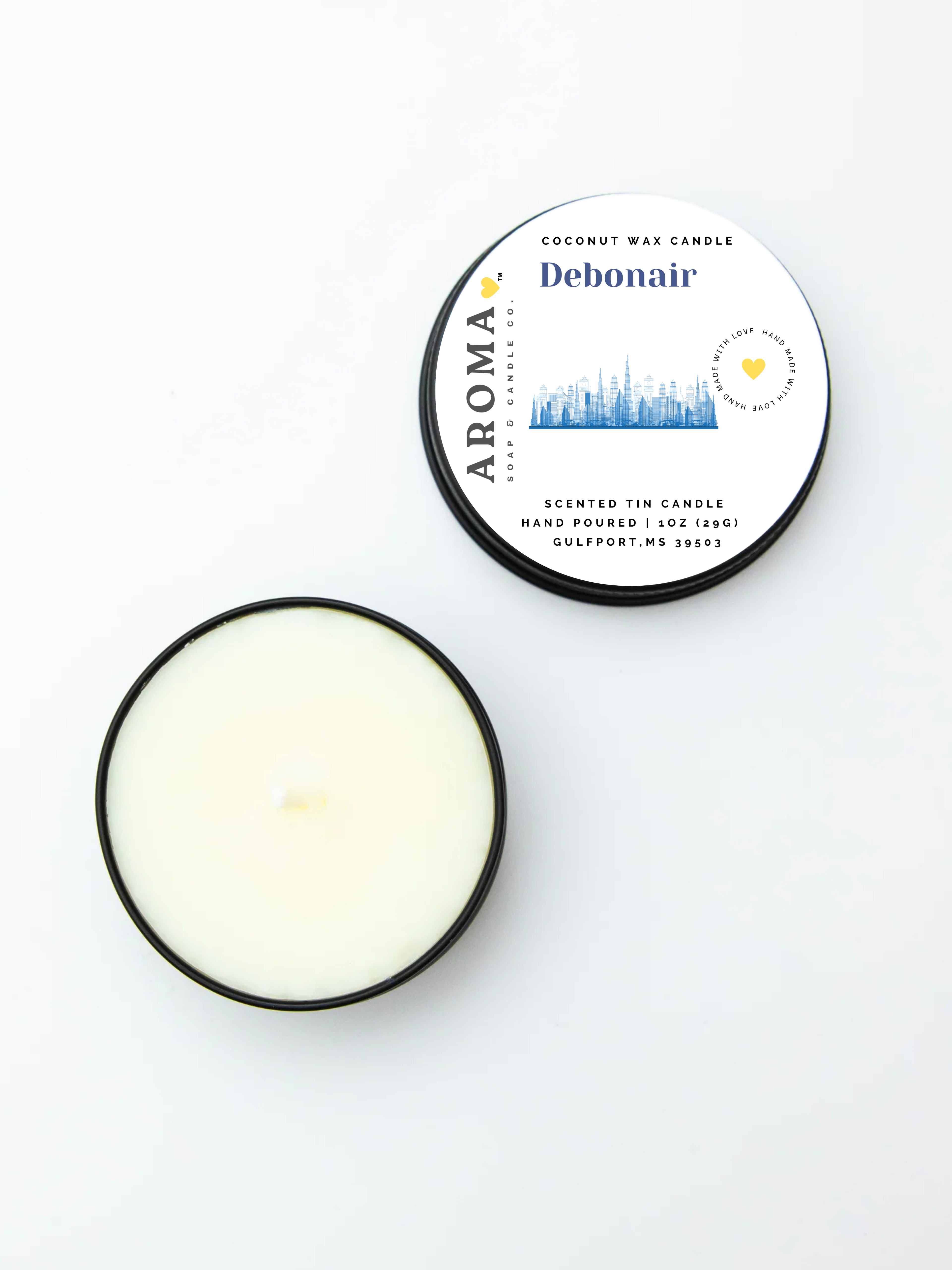 Debonair Trial Size Candle - 1 oz