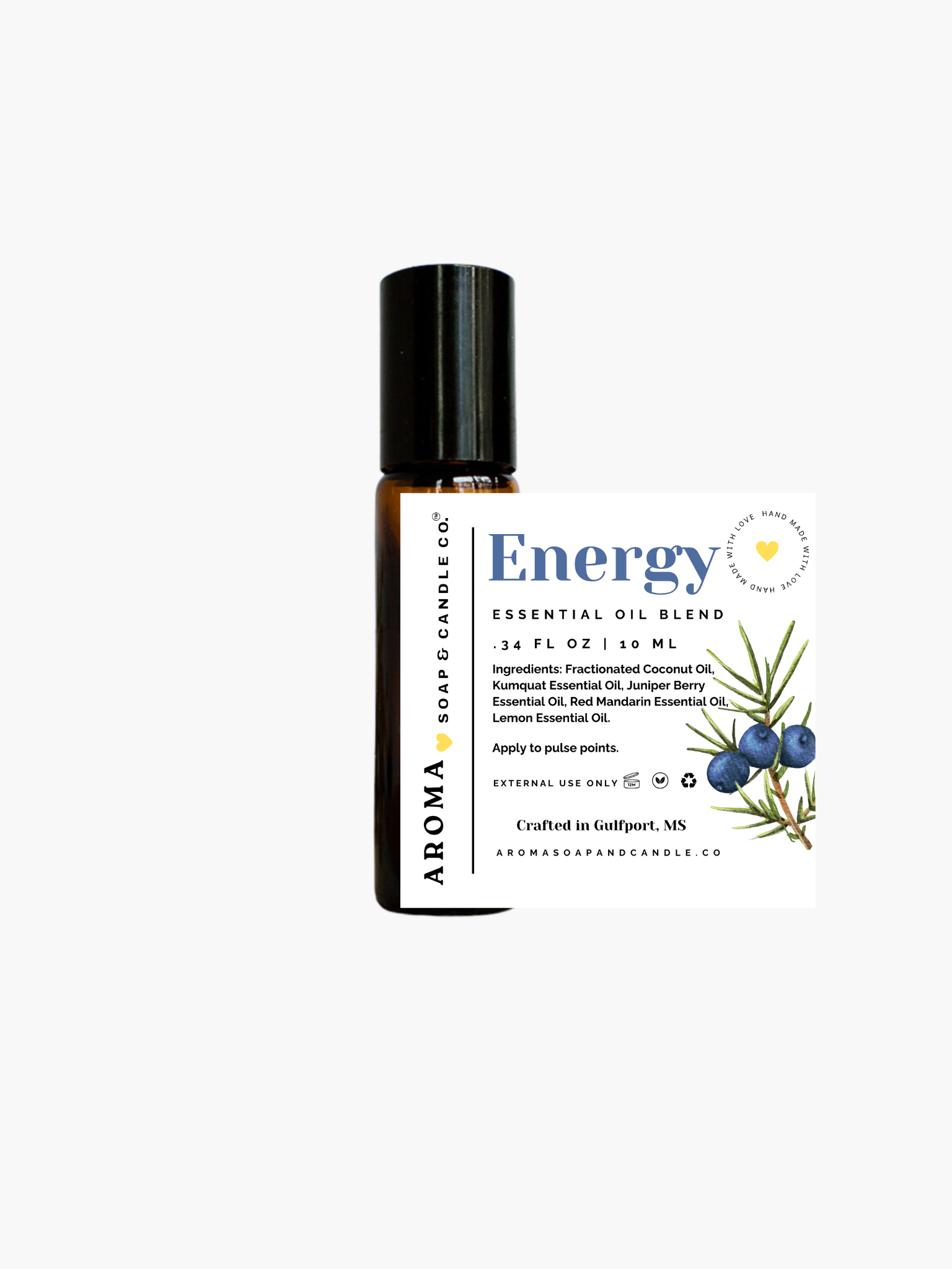 Energy Essential Oil Roller
