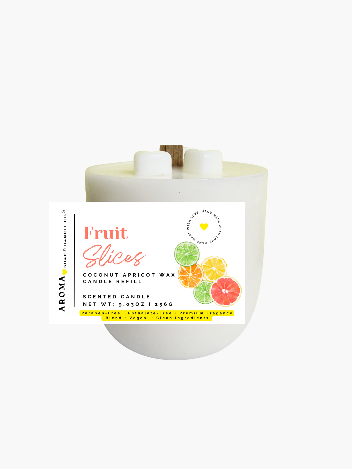 Fruit Slices™ - Signature Concrete Candle Wax Refill
