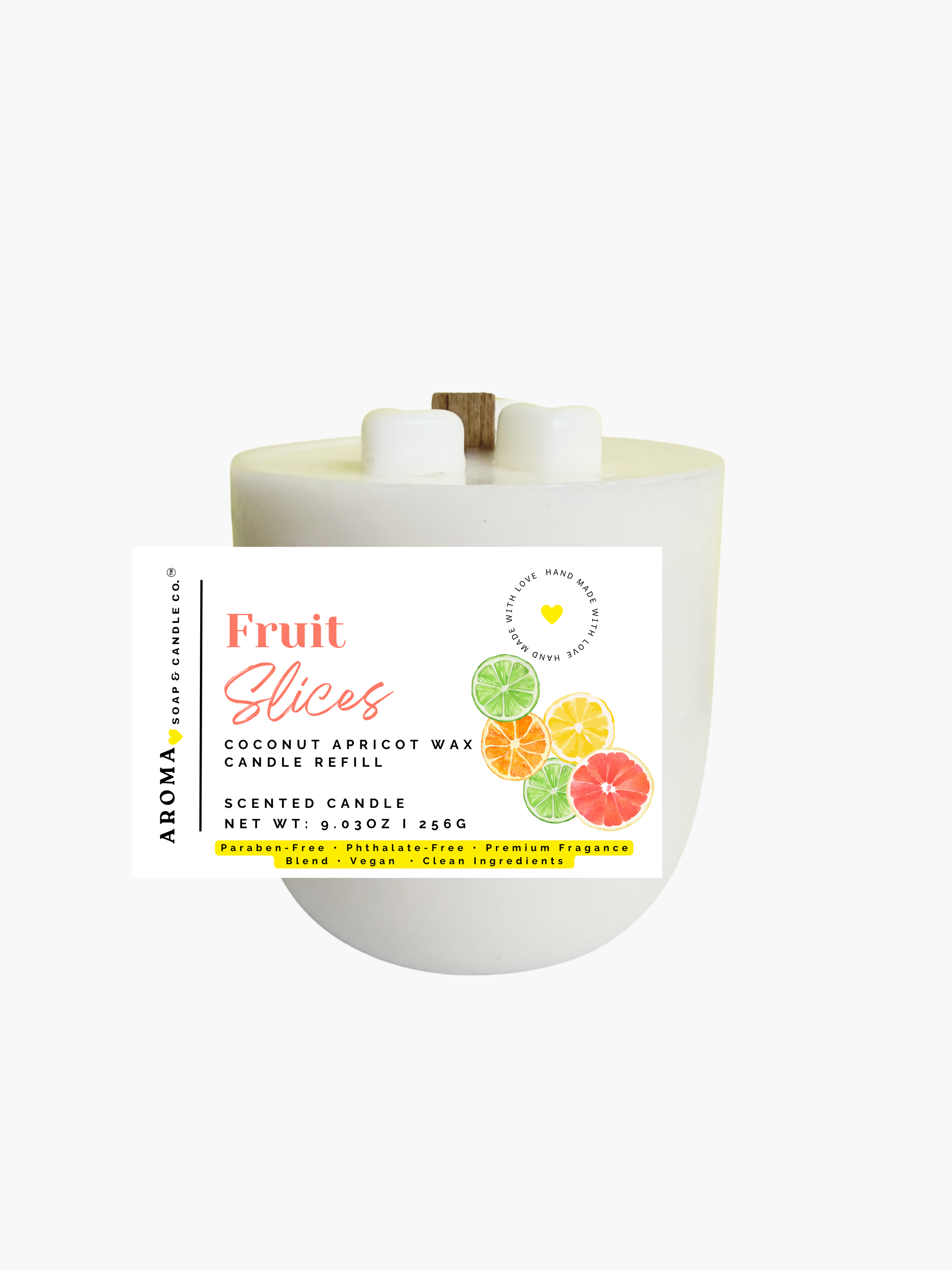 Fruit Slices™ - Signature Concrete Candle Wax Refill