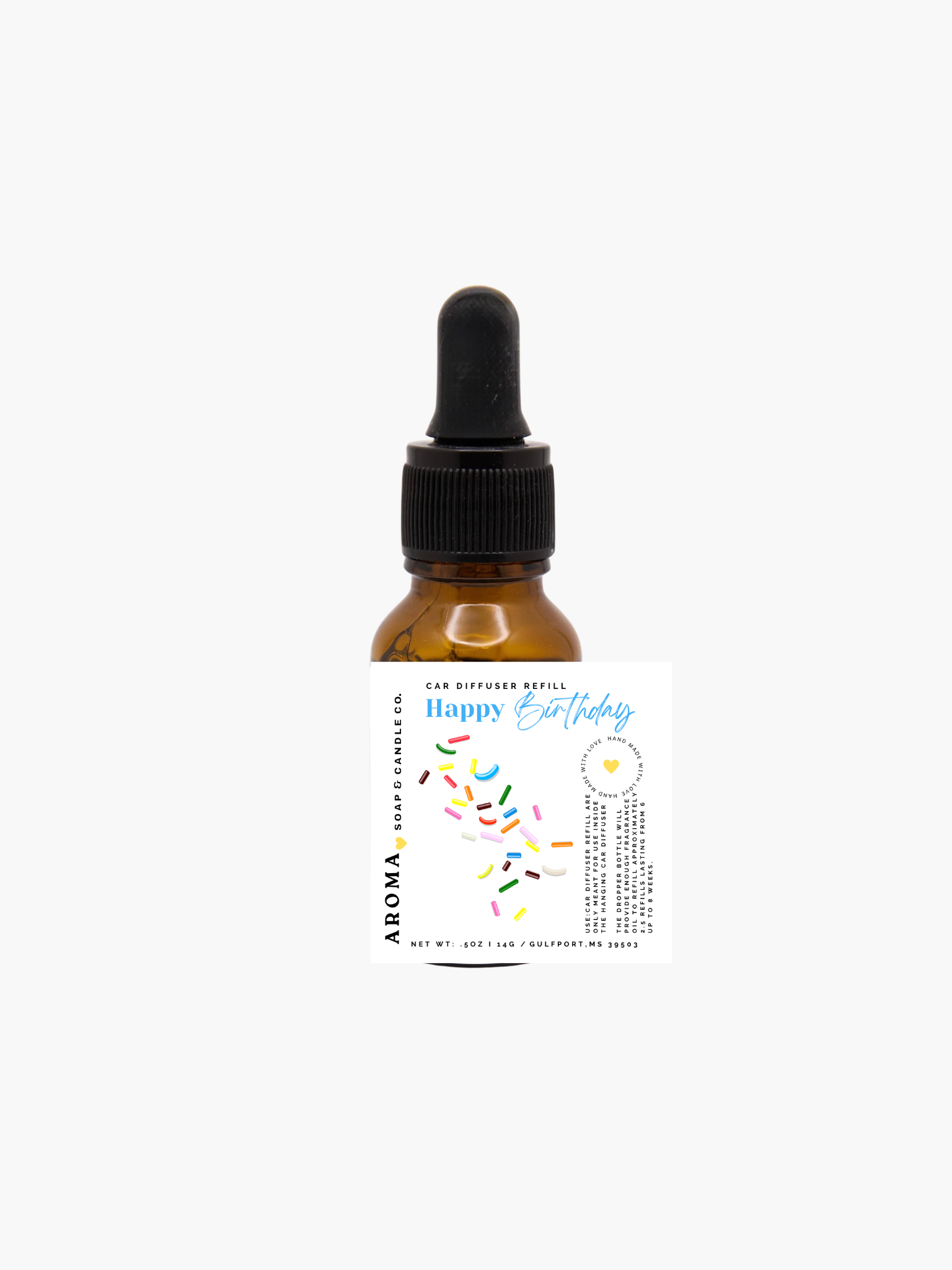 Happy Birthday Car Diffuser Refill