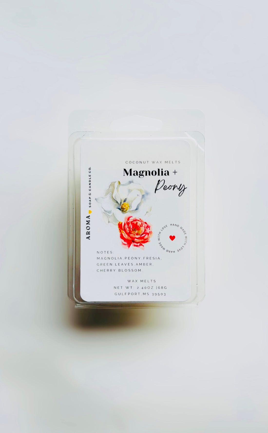 Magnolia + Peony Wax Melt