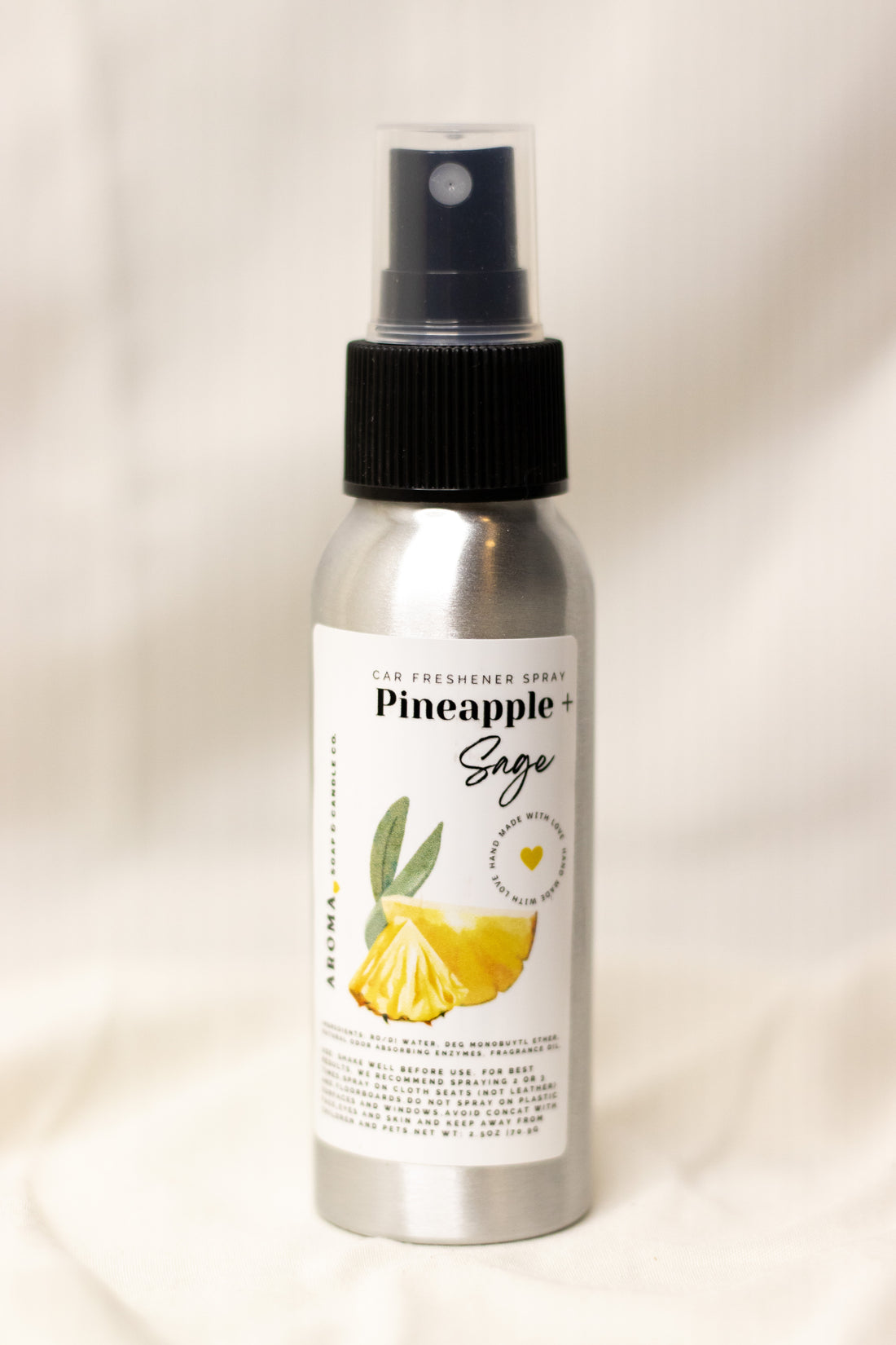 Pineapple + Sage Car Freshener Spray