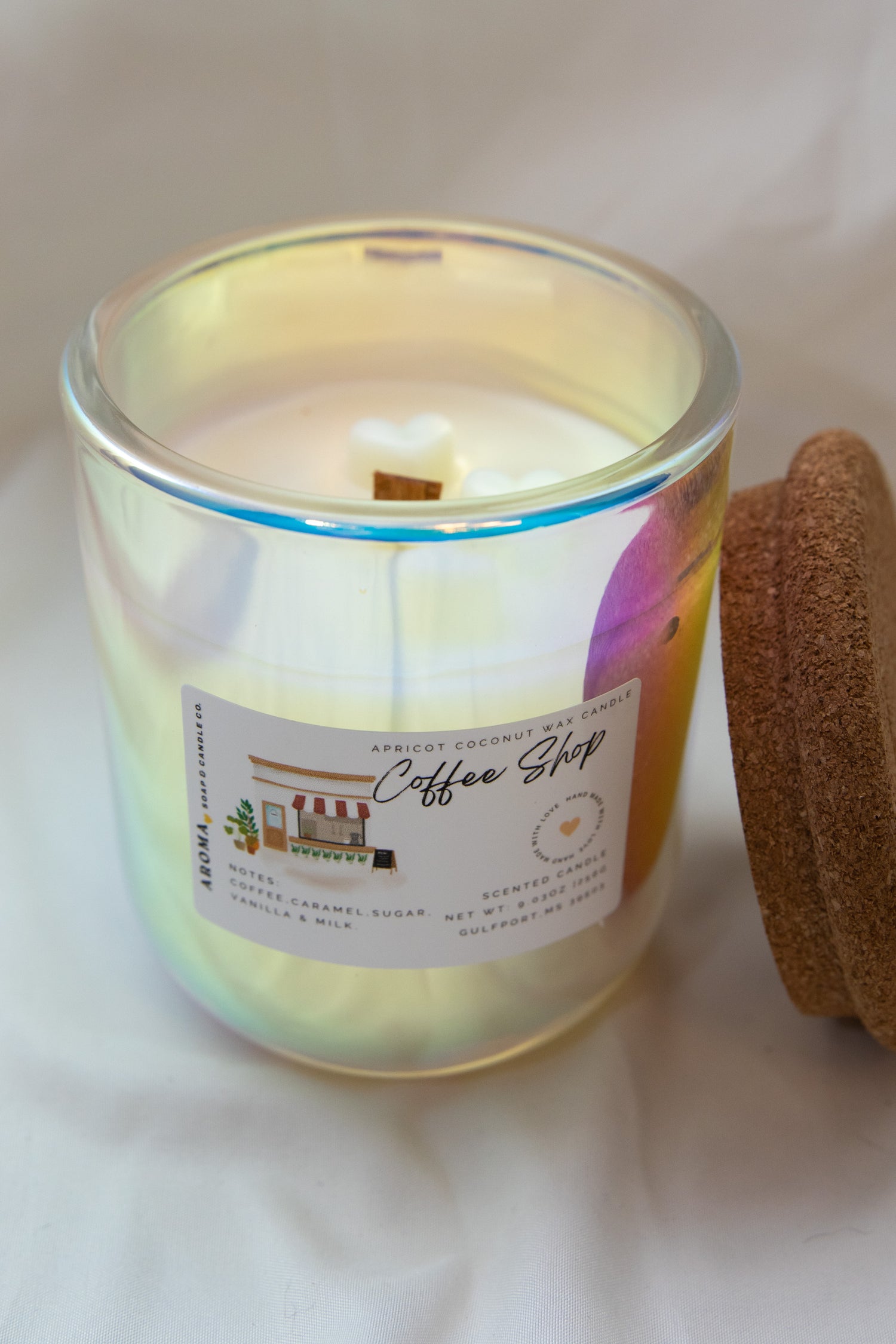 Coffee Shop Apricot Coconut Wax Candle