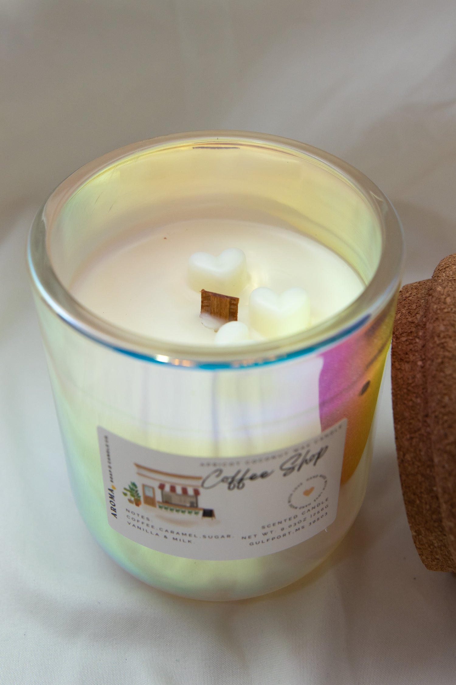 Coffee Shop Apricot Coconut Wax Candle