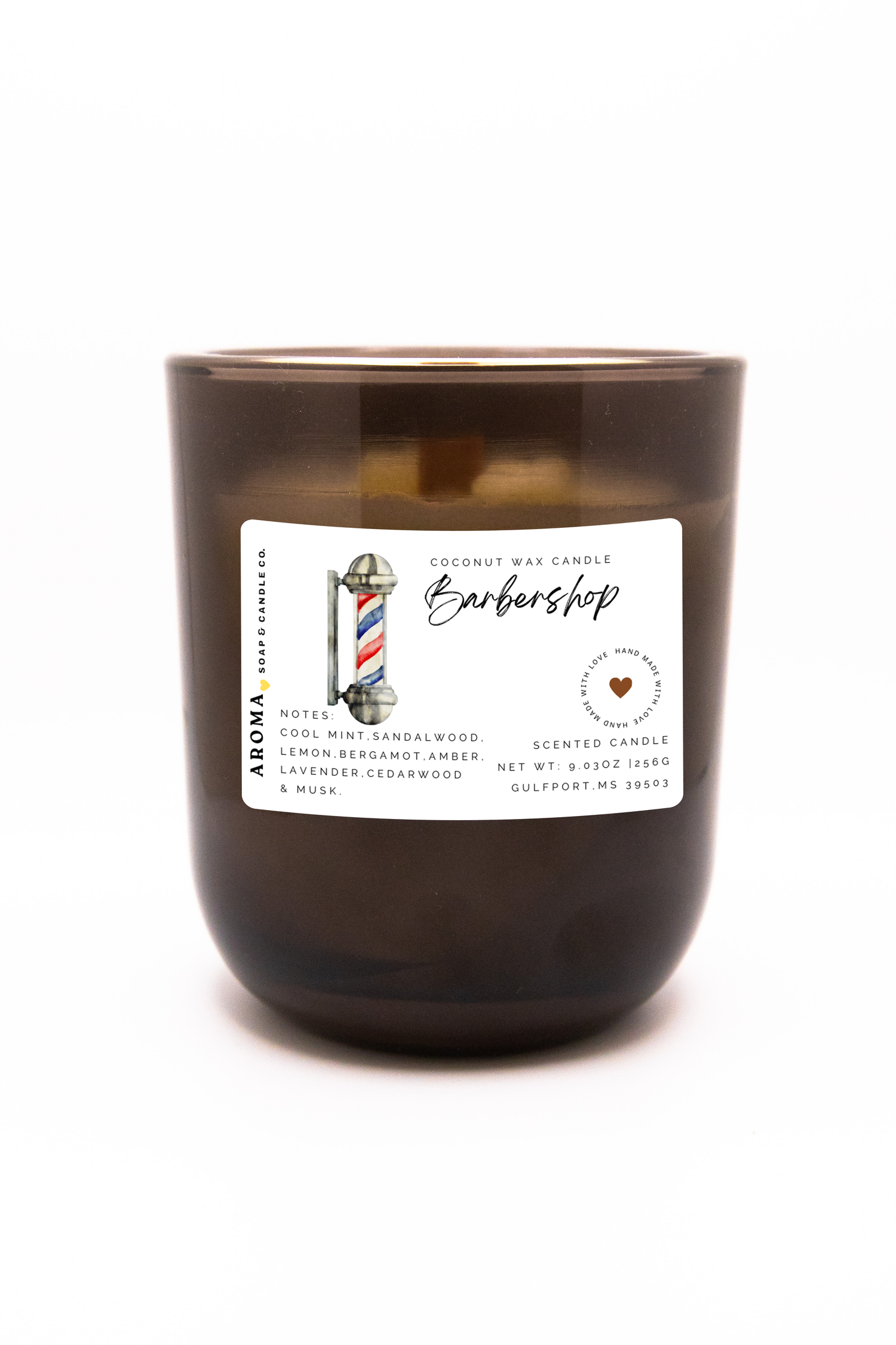 Barbershop Coconut Wax Candle