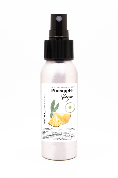 Pineapple + Sage Car Freshener Spray