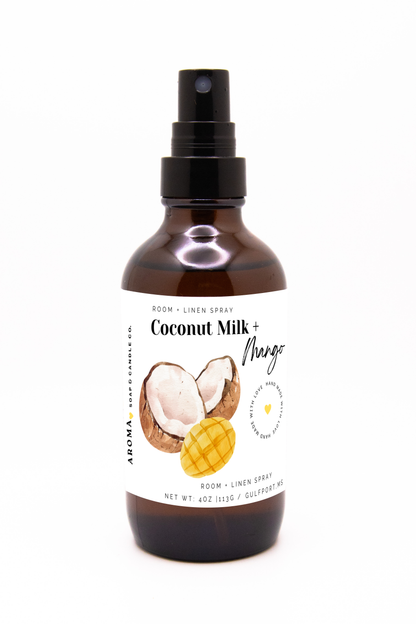 Coconut Milk + Mango Room + Linen Spray