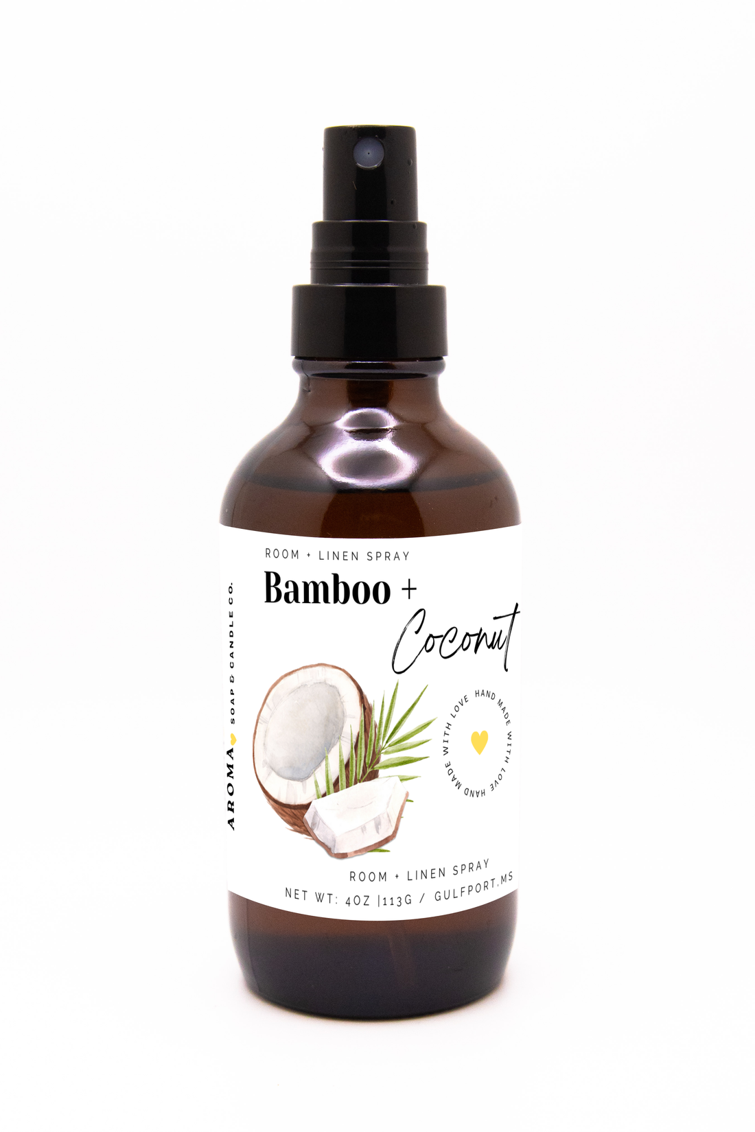 Bamboo + Coconut Room + Linen Spray