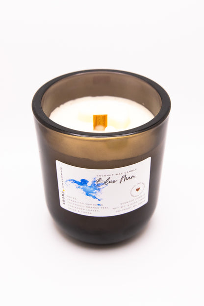 Blue Man Coconut Wax Candle