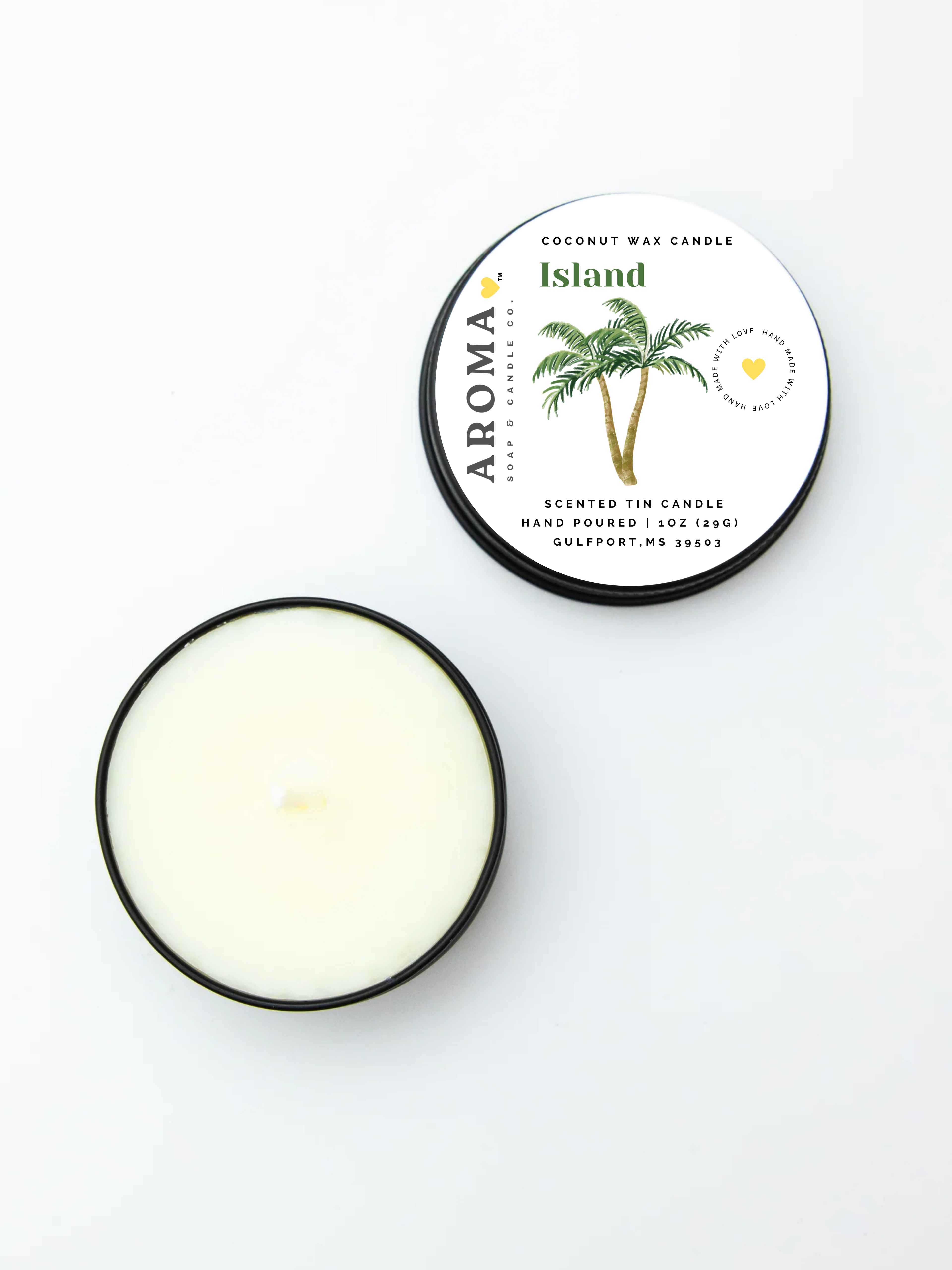 Island Trial Size Candle - 1 oz
