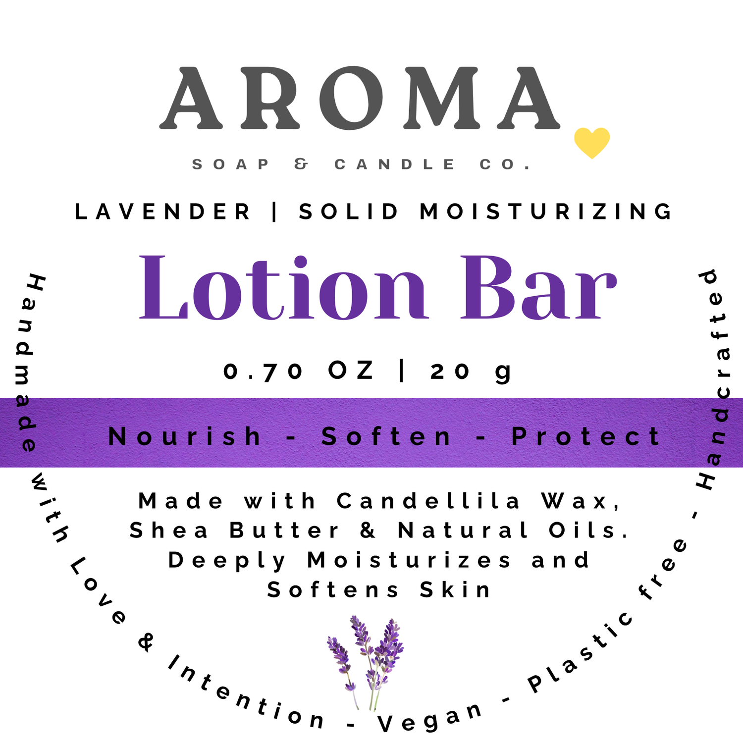 Lavender Lotion Bar
