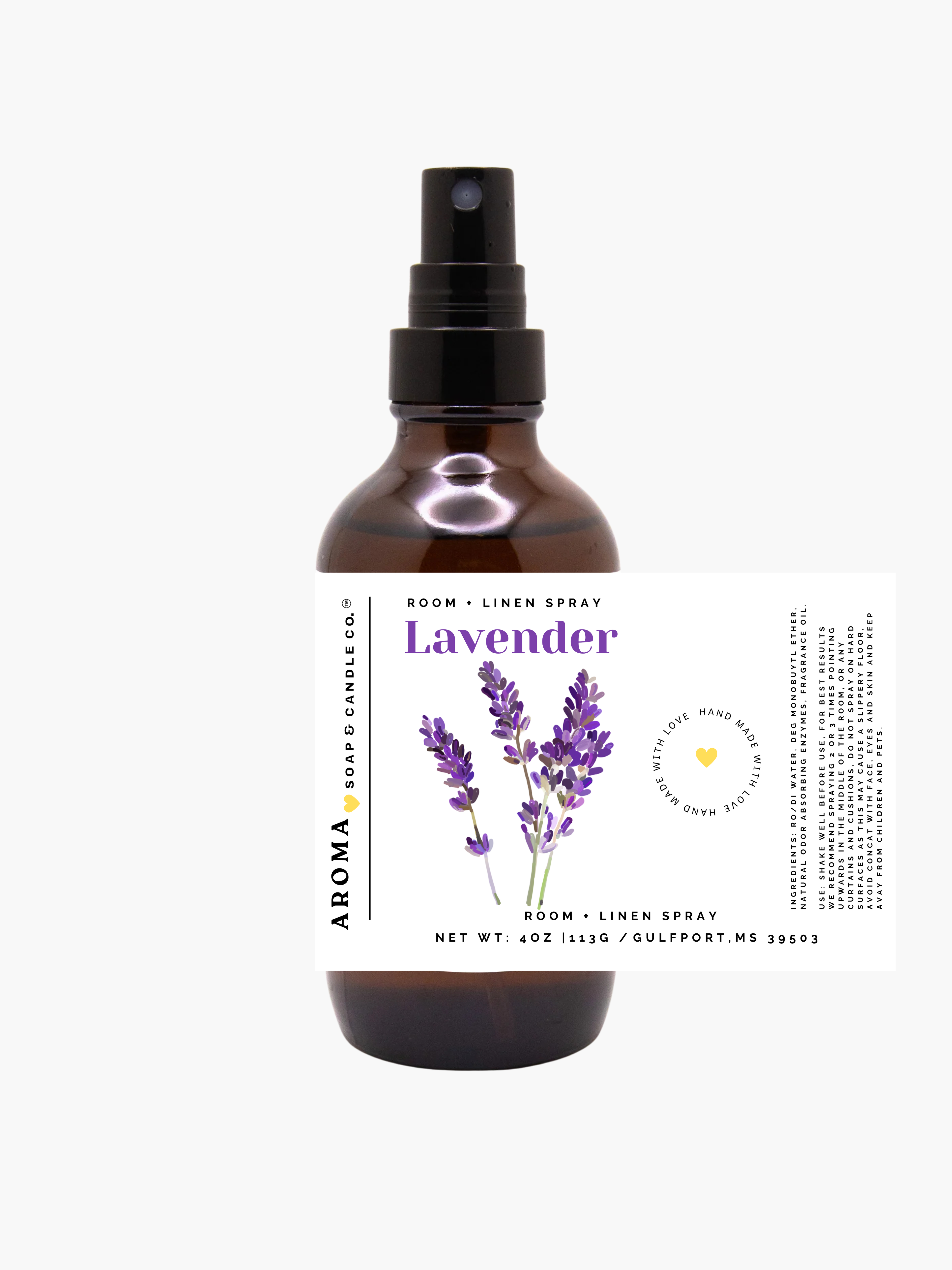 Lavender Room + Linen Spray