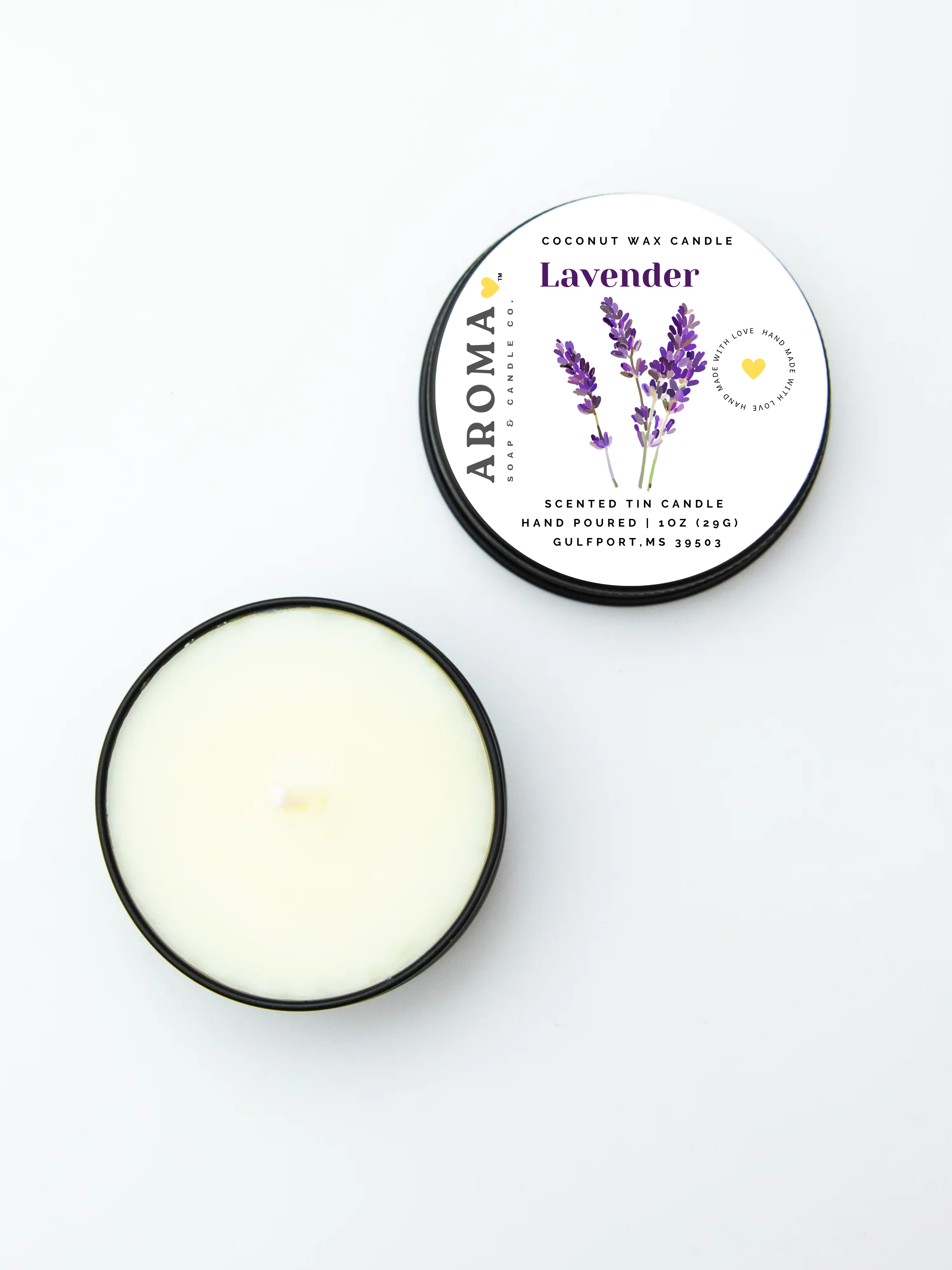Lavender Trial Size Candle - 1 oz