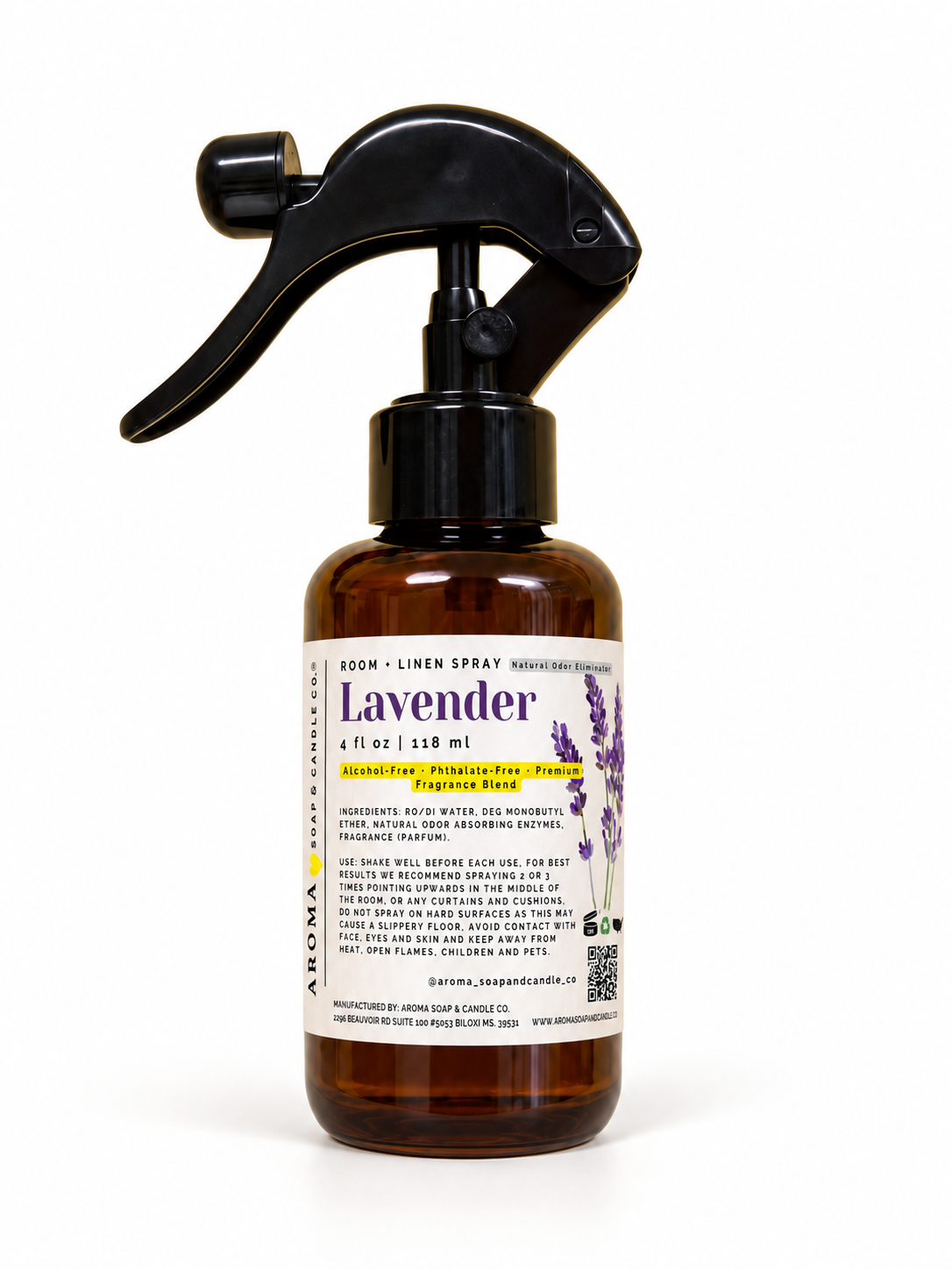 Lavender Room + Linen Spray