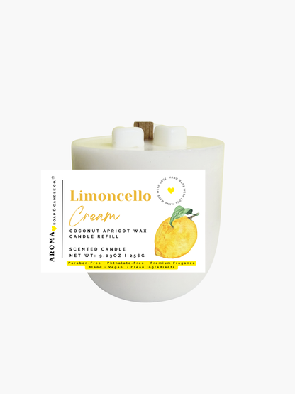 Limoncello Cream™ - Signature Concrete Candle Wax Refill