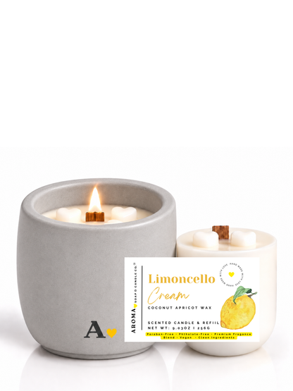 Limoncello Cream™ — More Than a Candle Bundle | Candle + Refill