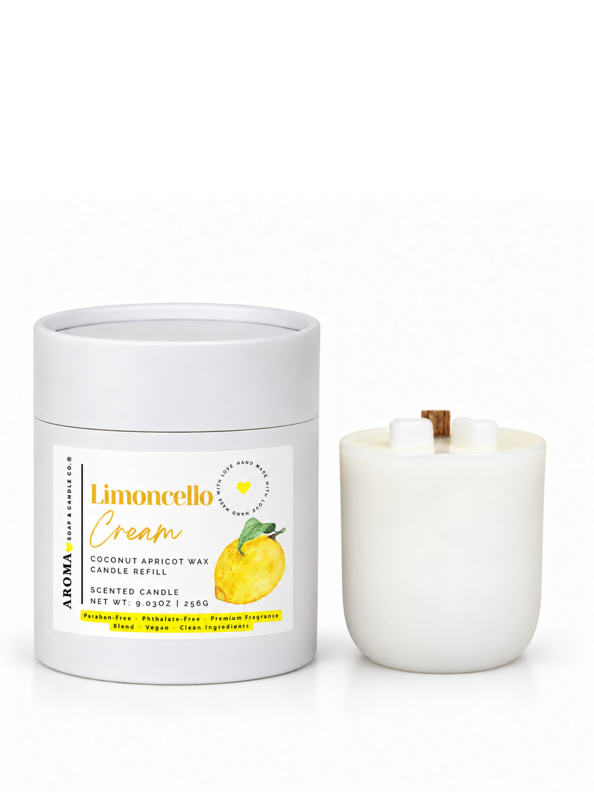 Limoncello Cream™ - Signature Concrete Candle Wax Refill
