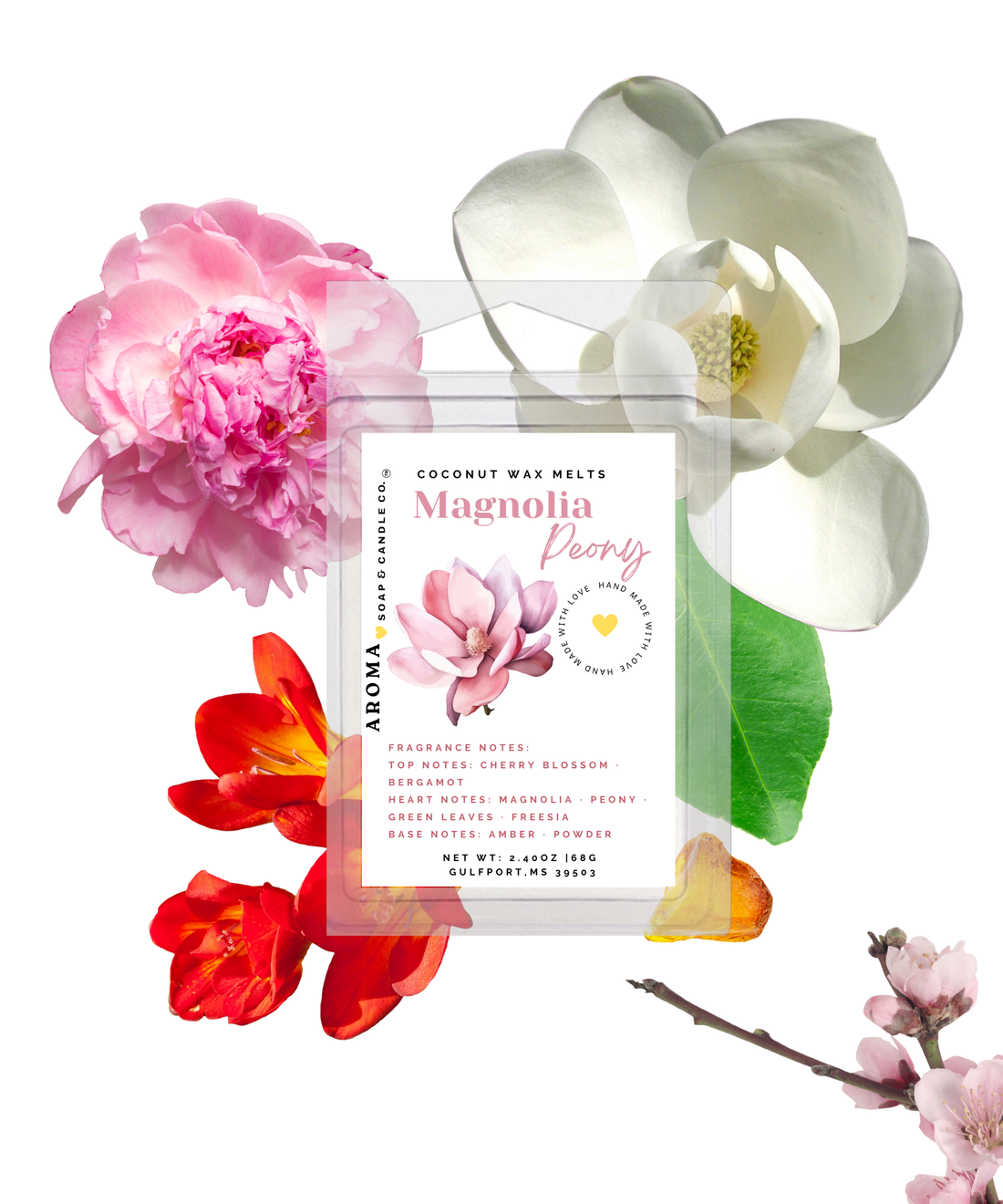 Magnolia Peony Wax Melt