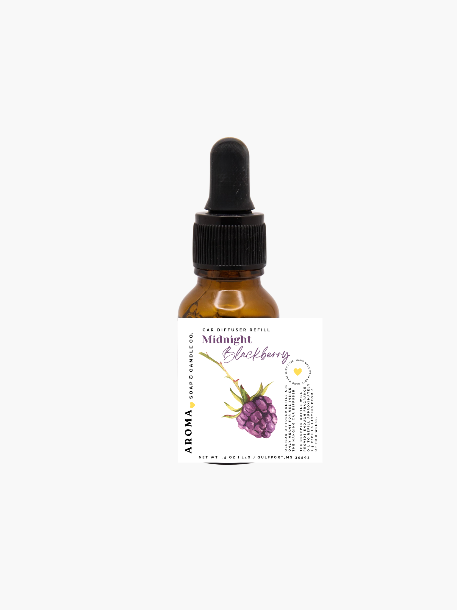 Midnight Blackberry Car Diffuser Refill