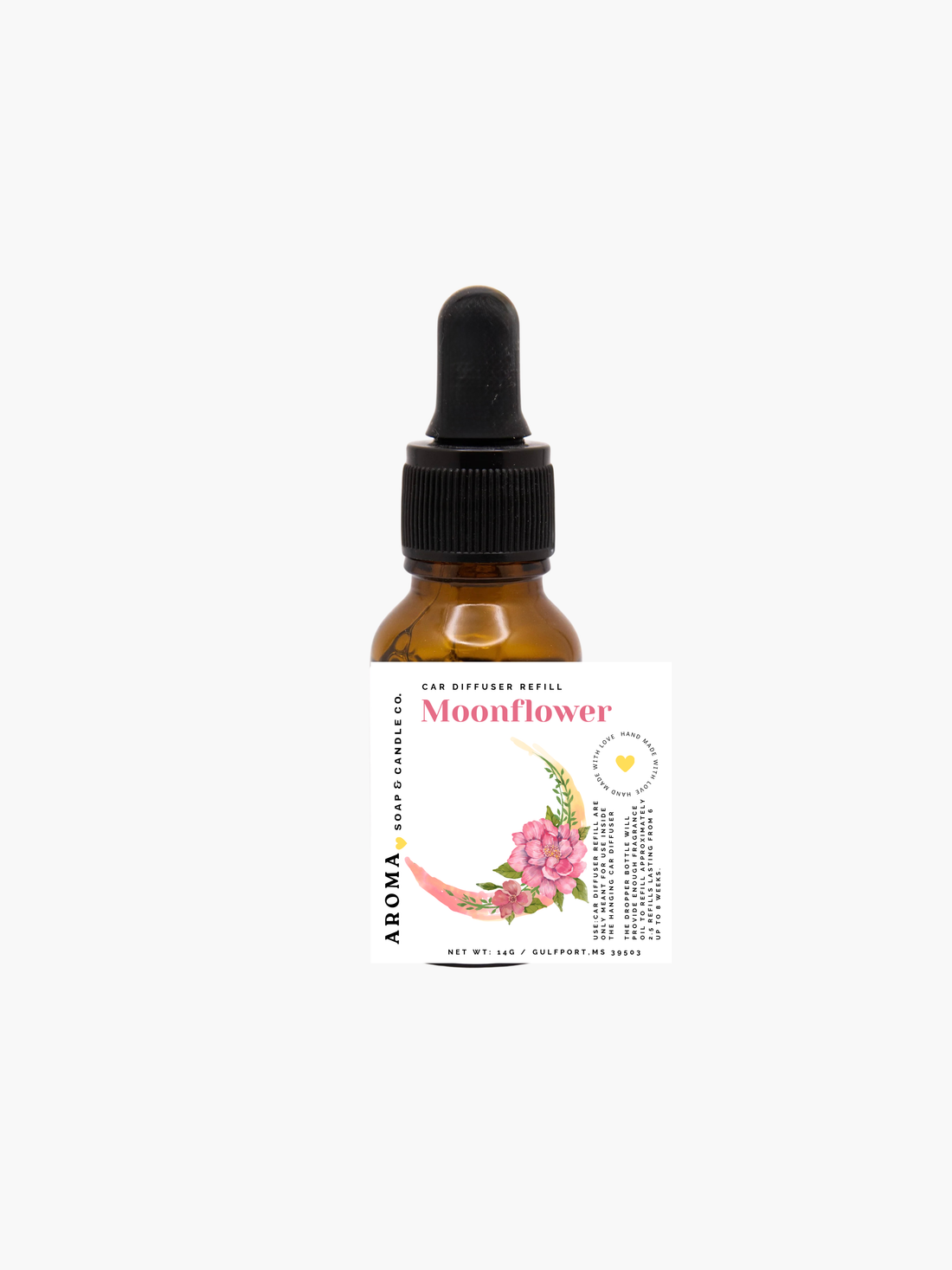 Moonflower Car Diffuser Refill