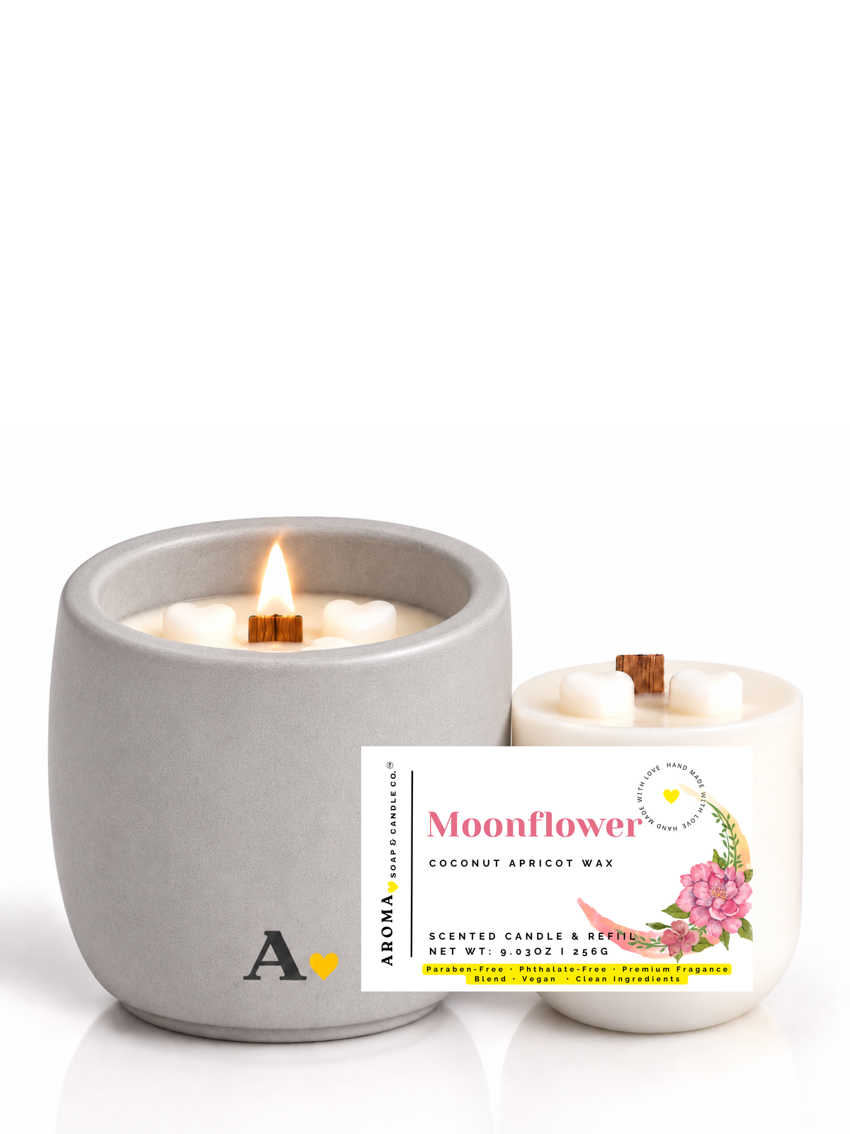 Moonflower™ — More Than a Candle Bundle | Candle + Refill