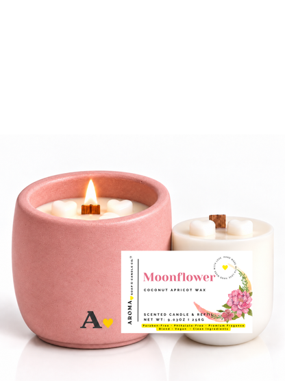 Moonflower™ — More Than a Candle Bundle | Candle + Refill