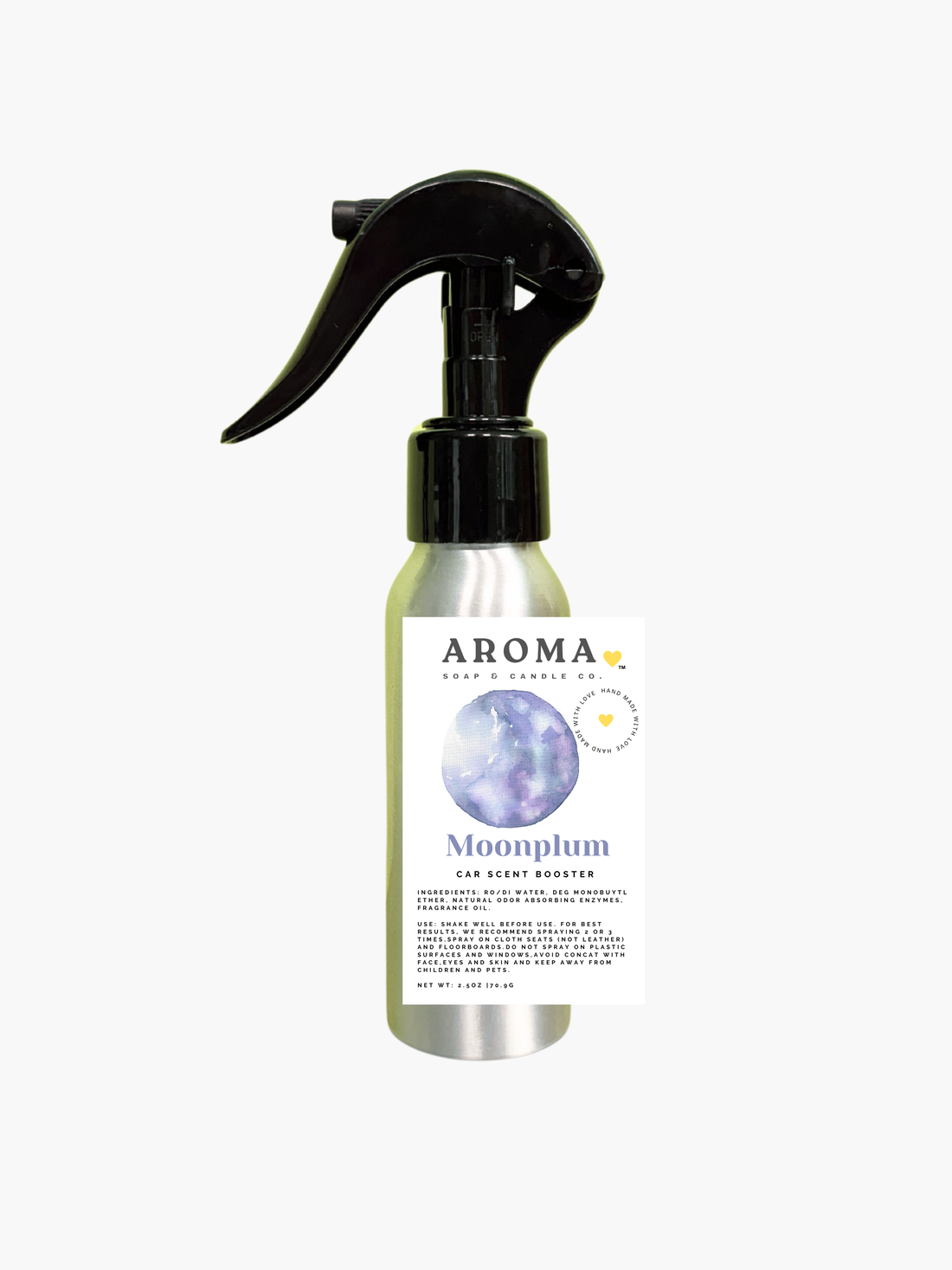 Moonplum Car Scent Booster Spray