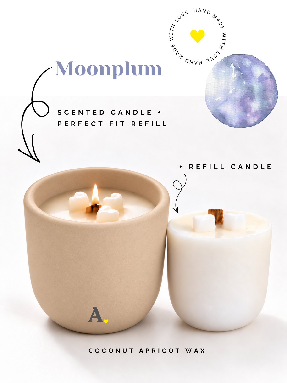 Moonplum™ — More Than a Candle Bundle | Candle + Refill