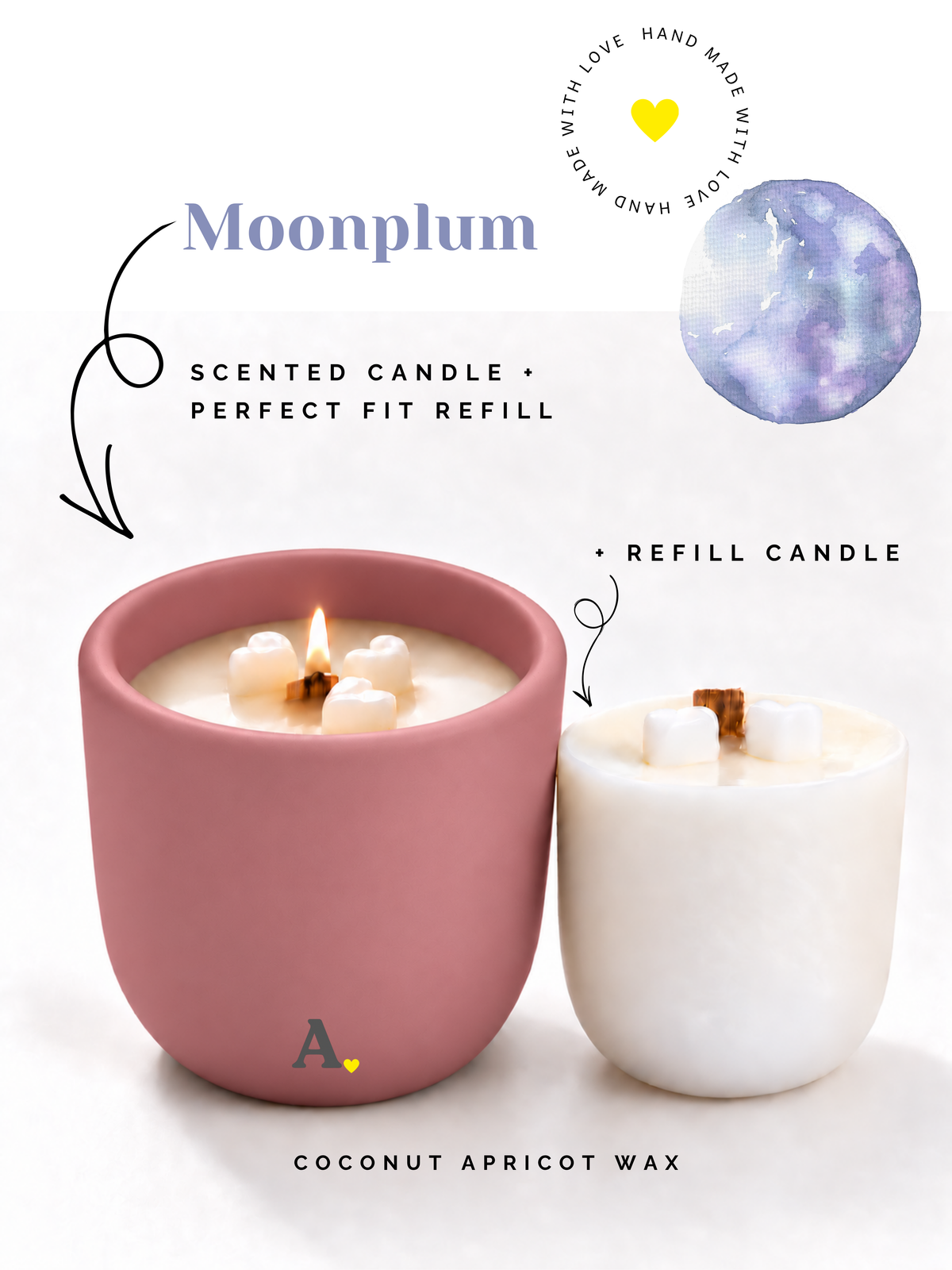 Moonplum™ — More Than a Candle Bundle | Candle + Refill