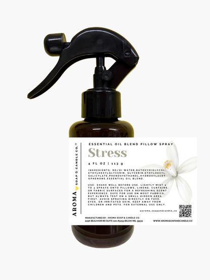 Stress - Essential Oil Blend Pillow Spray