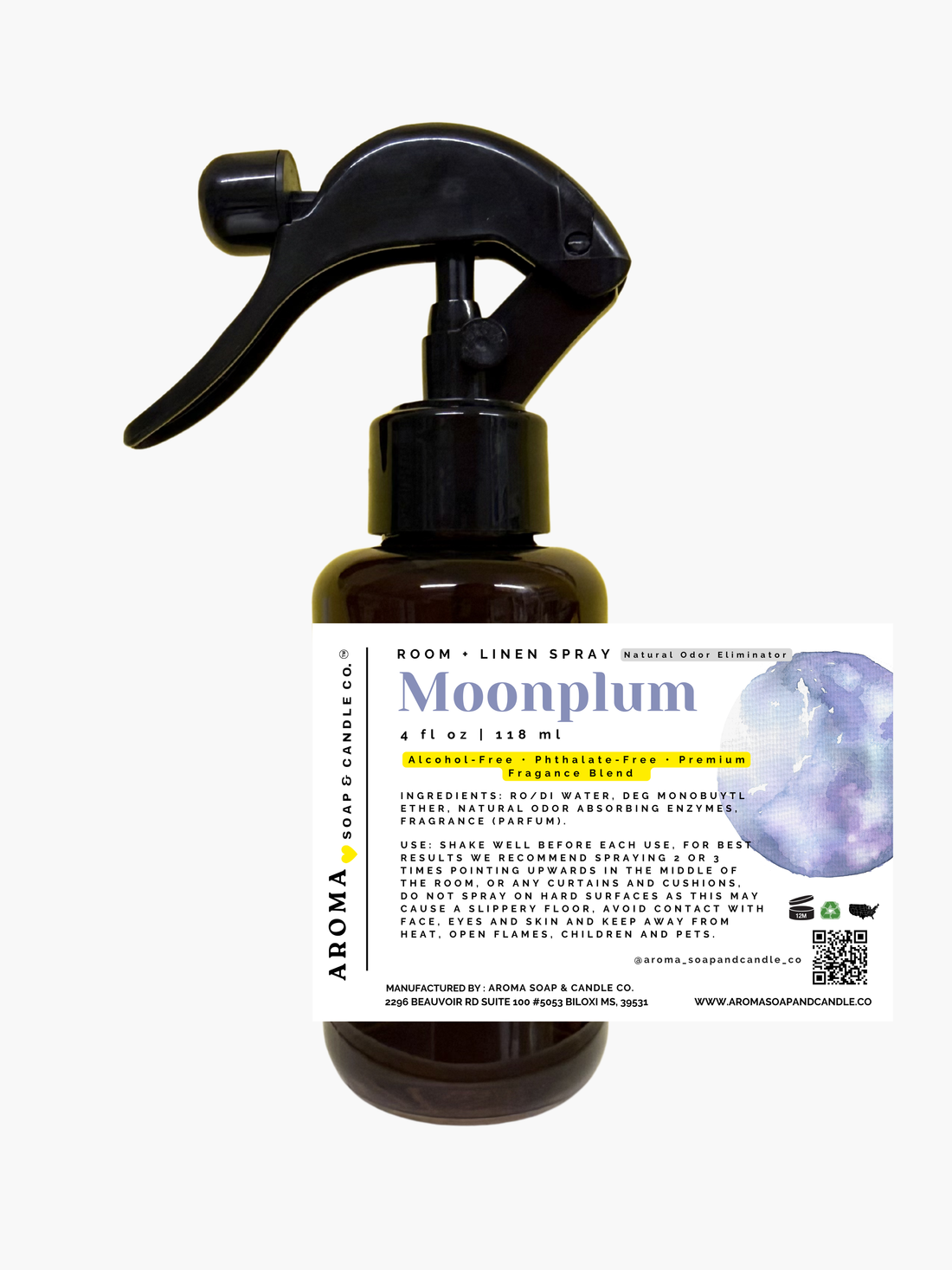 Moonplum™ Room + Linen Spray