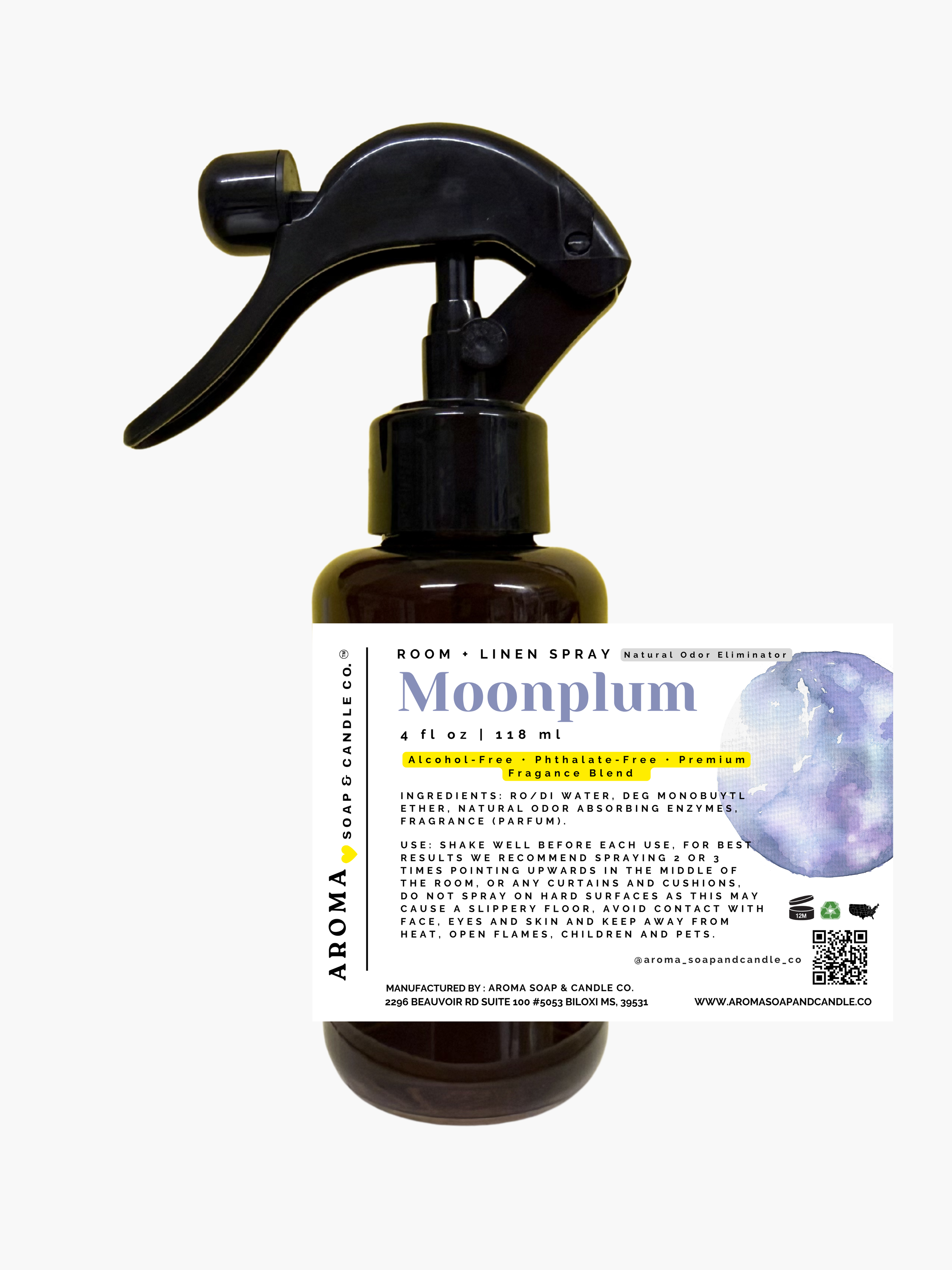 Moonplum™ Room + Linen Spray