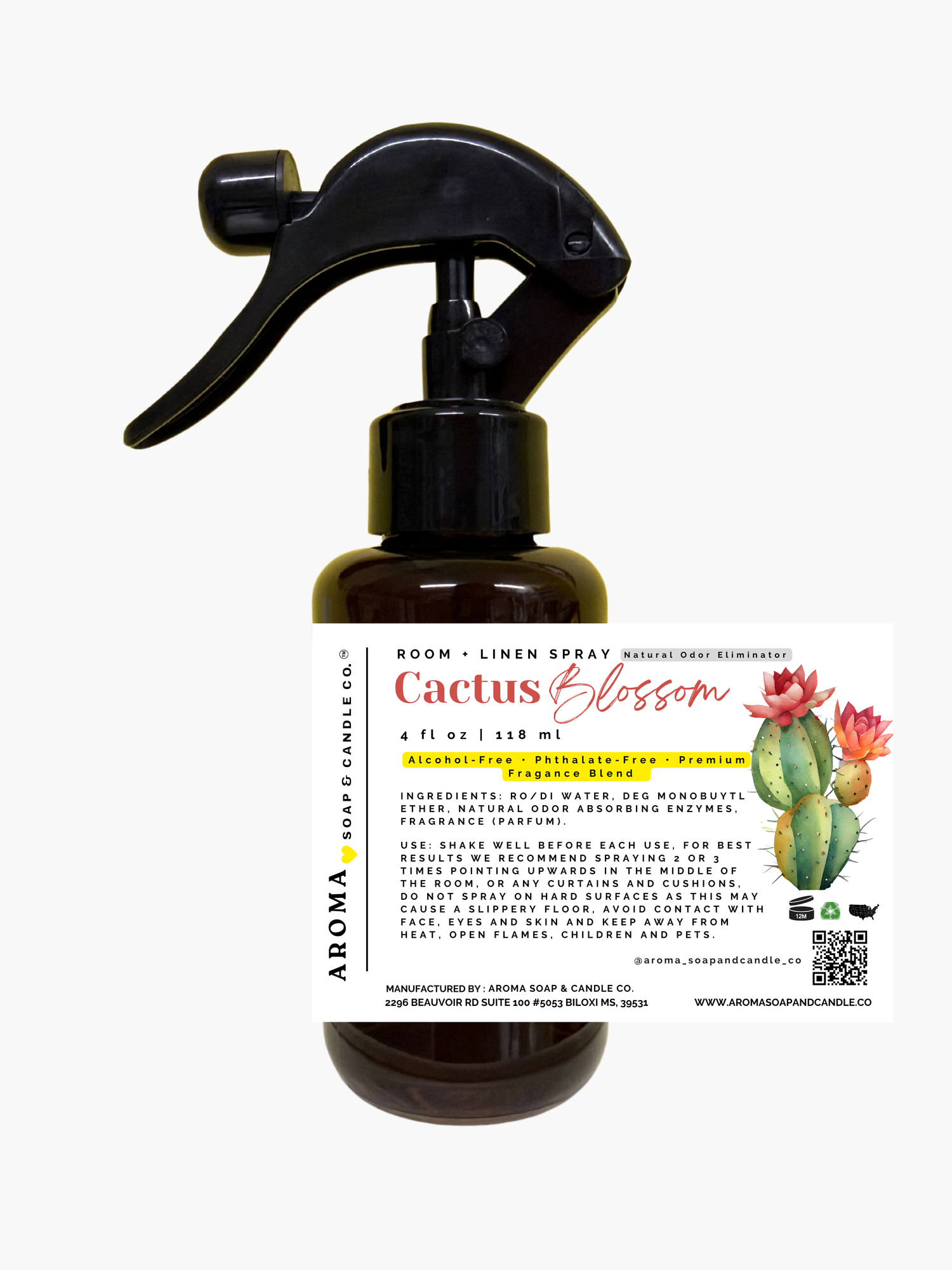 Cactus Blossom™ Room + Linen Spray