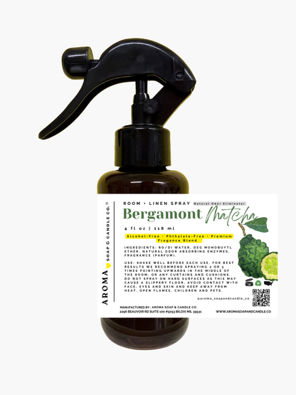 Bergamot Matcha™ Room + Linen Spray
