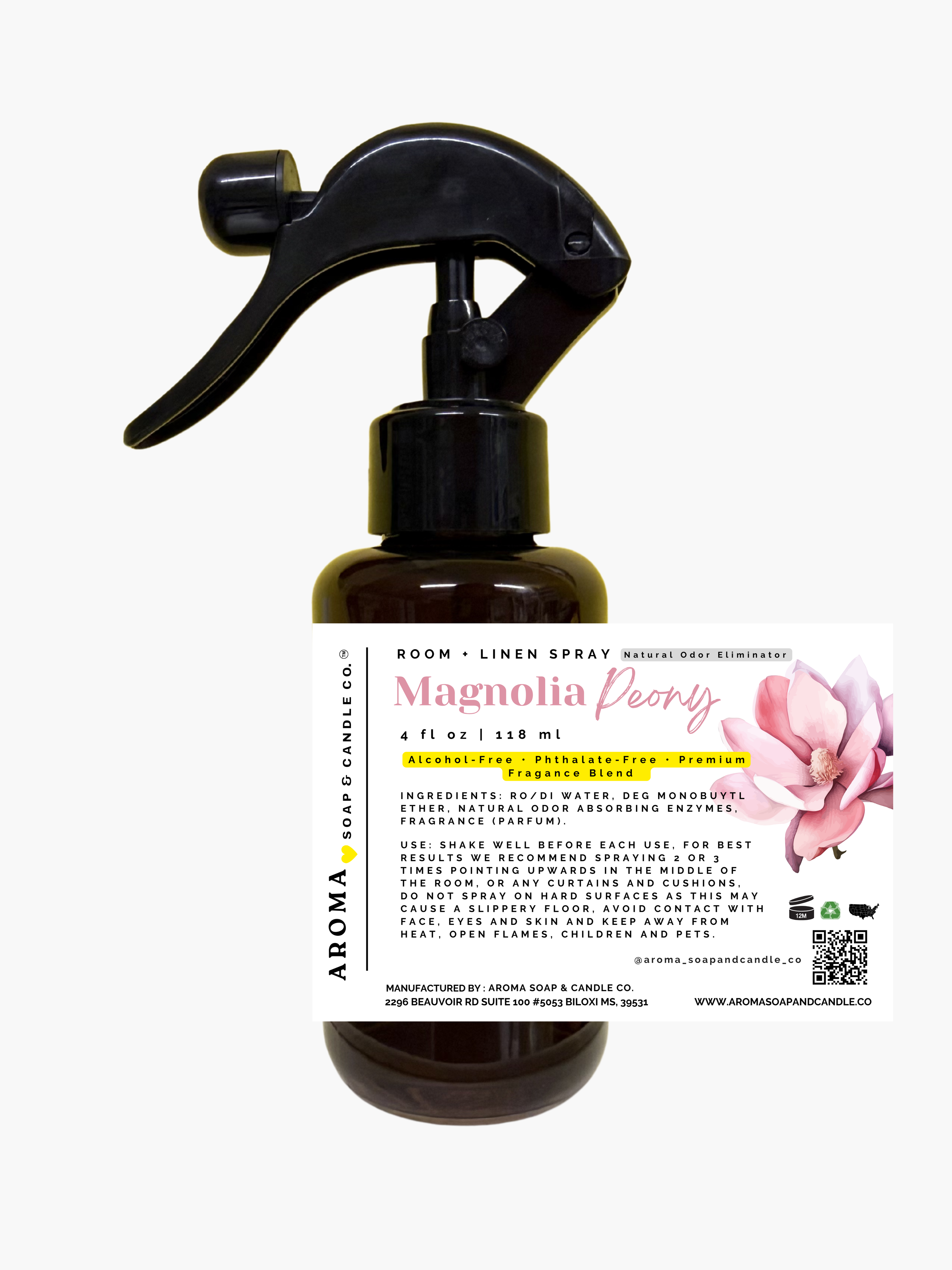 Magnolia Peony™  Room + Linen Spray