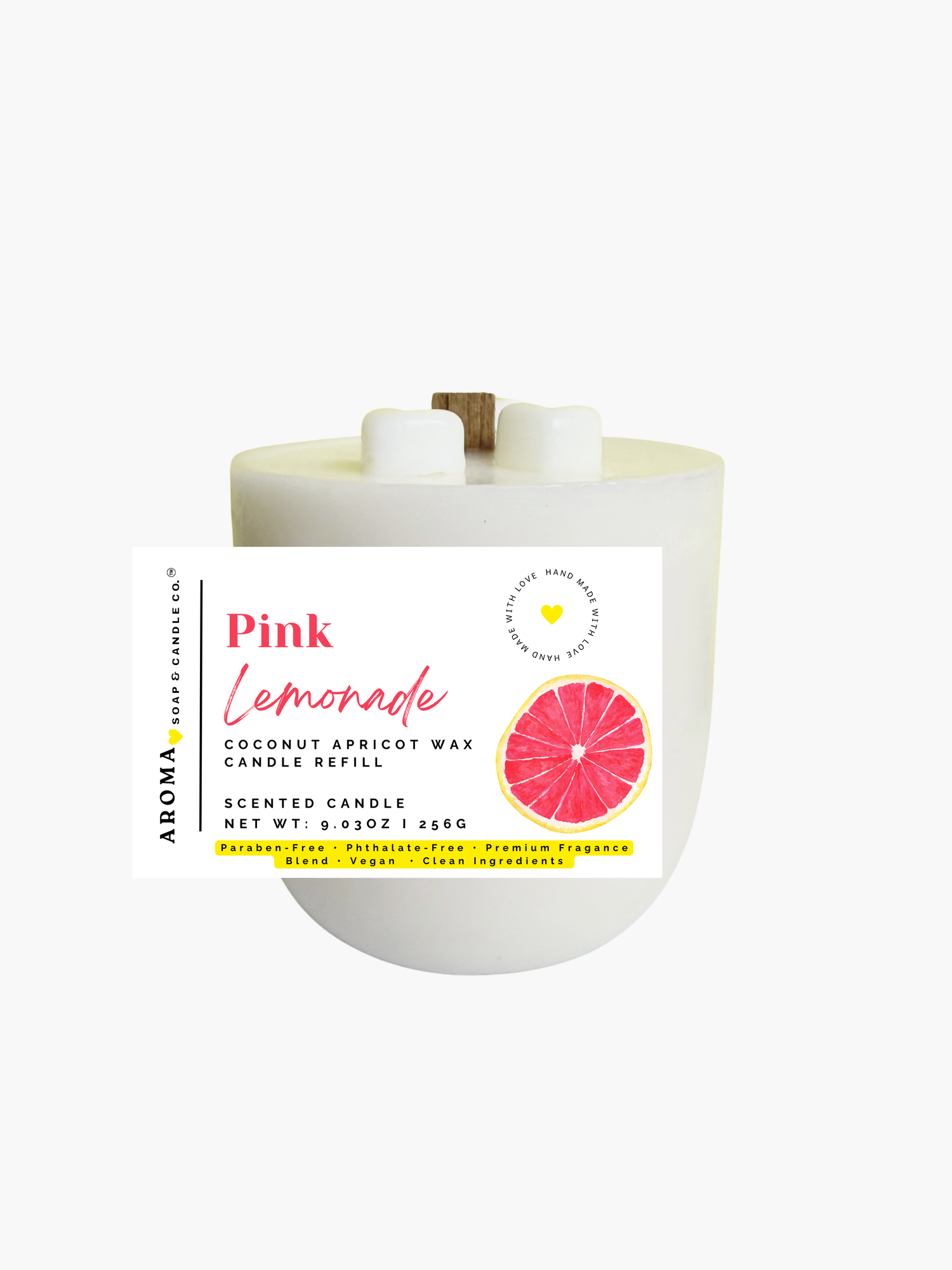 Pink Lemonade™ - Signature Concrete Candle Wax Refill
