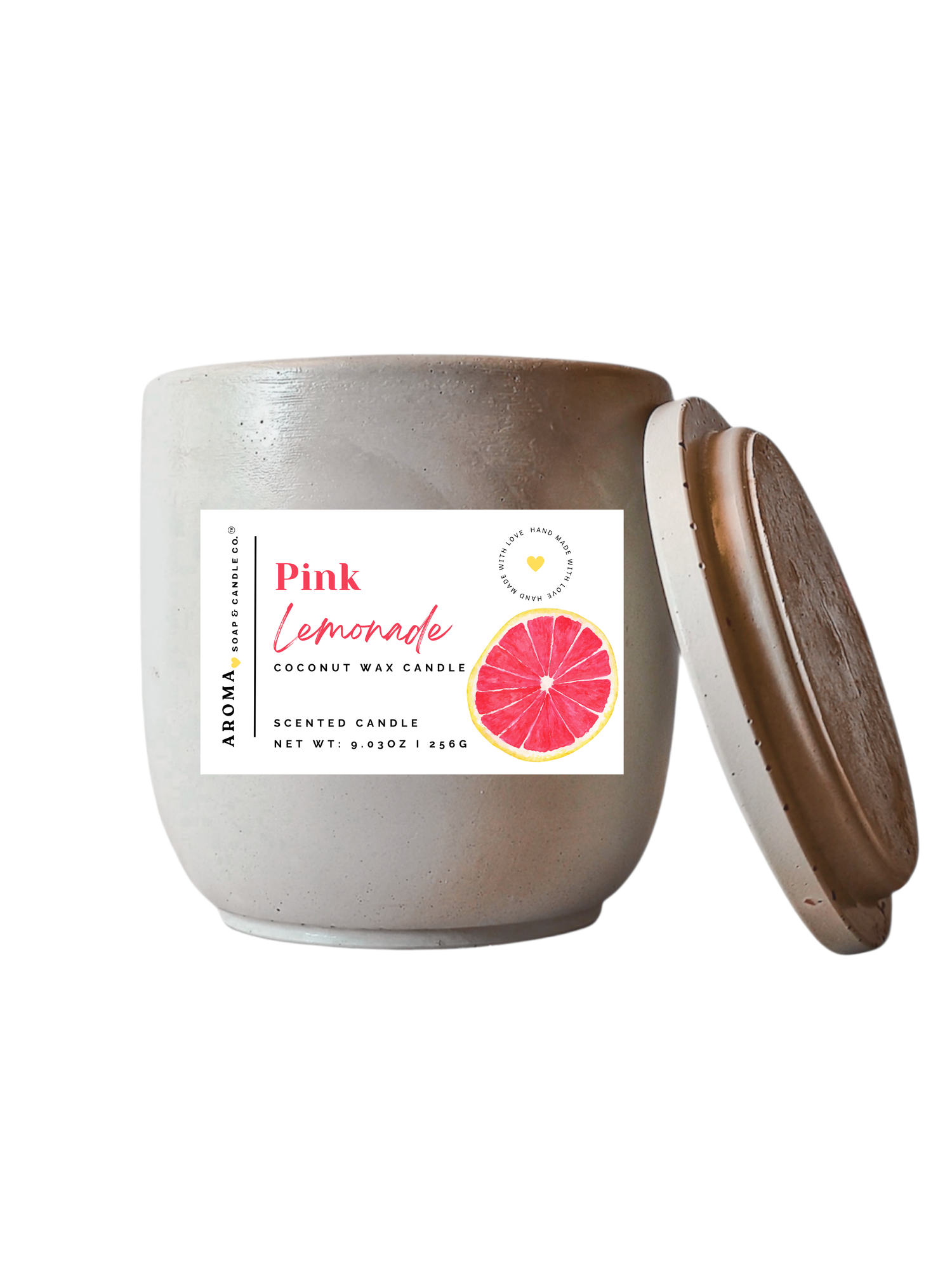 Pink Lemonade - Signature Concrete Jar Candle