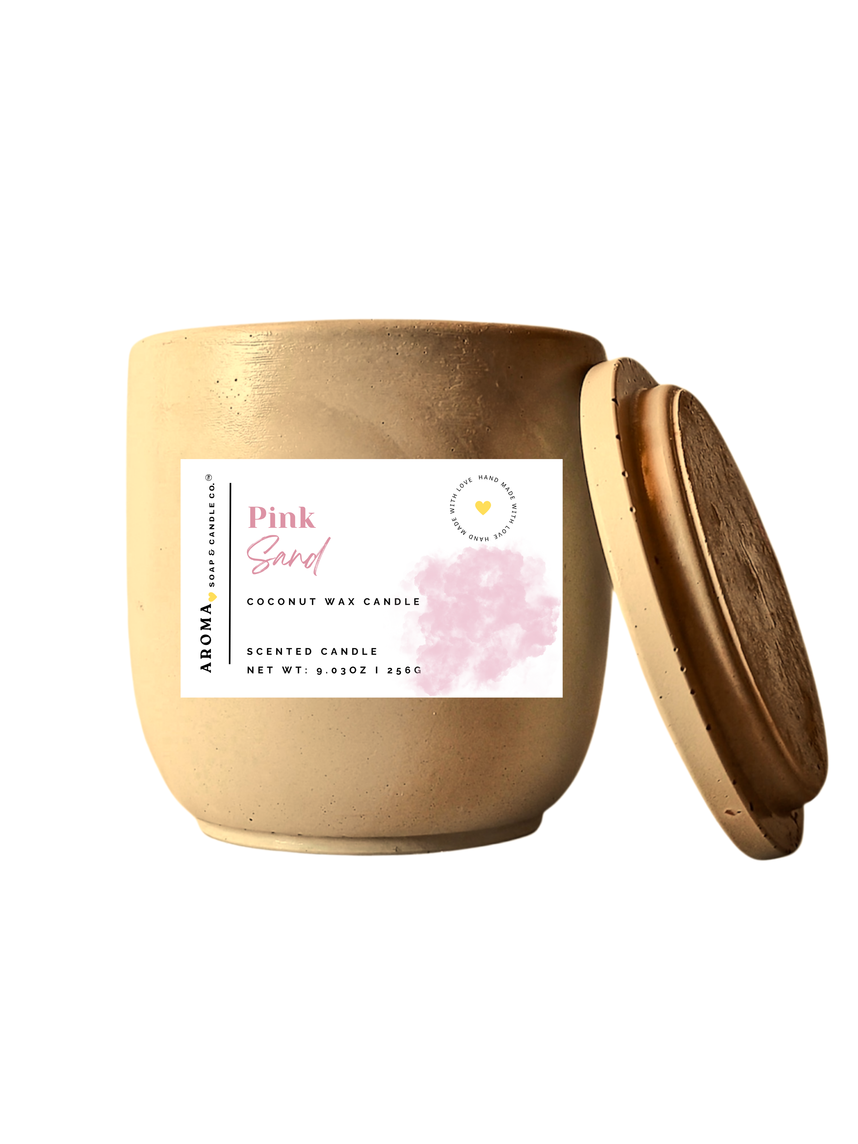 Pink Sand - Signature Concrete Jar Candle