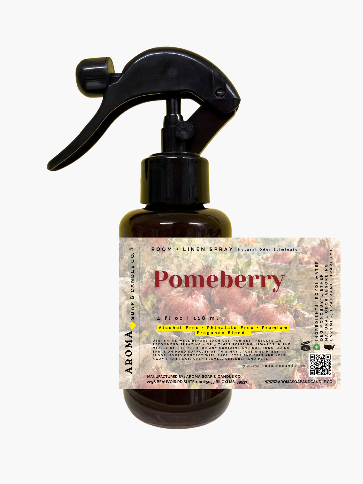 Pomeberry™ Room + Linen Spray - Fall Collection
