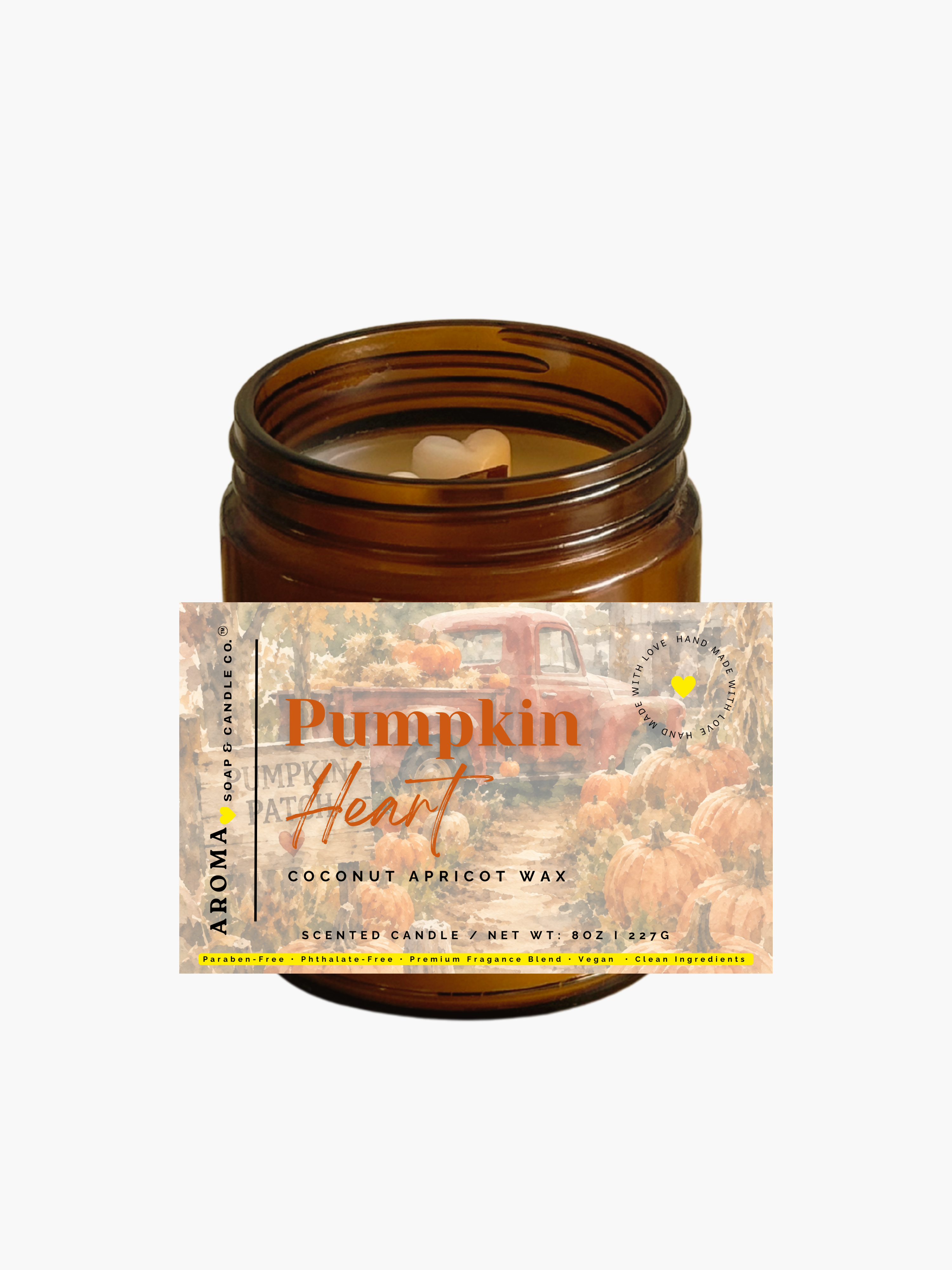 Pumpkin Heat Candle - Fall Collection