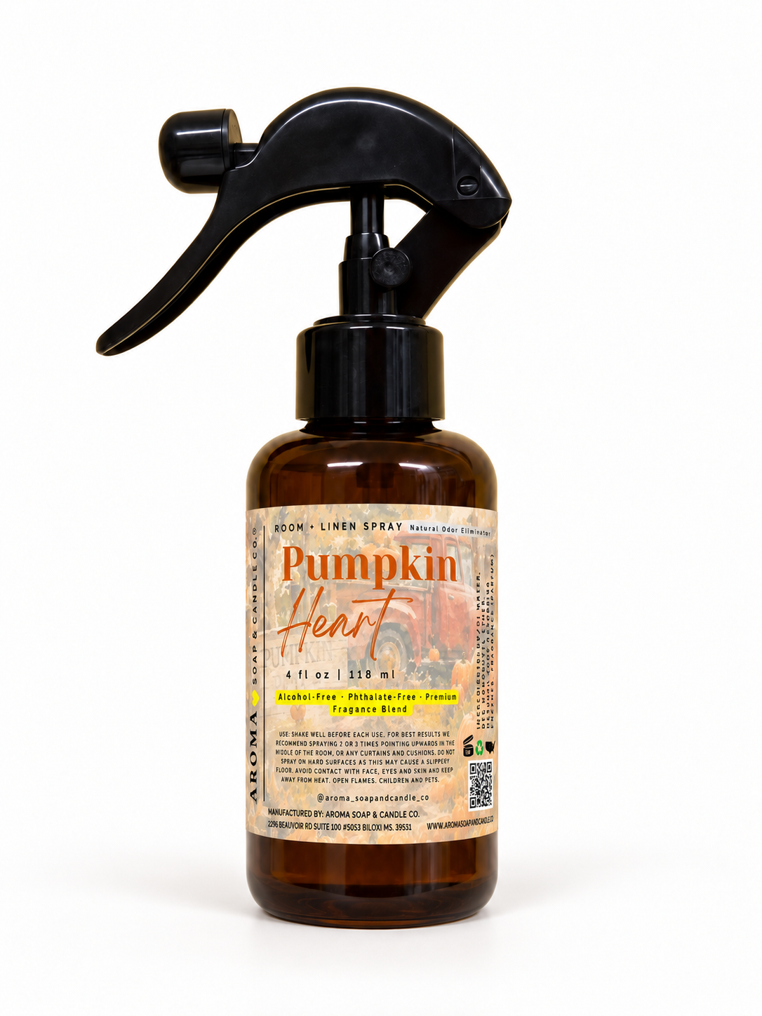 Pumpkin Heart™ Room + Linen Spray - Fall Collection