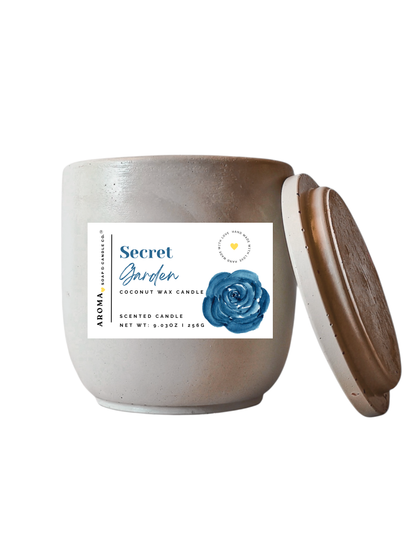 Secret Garden - Signature Concrete Jar Candle
