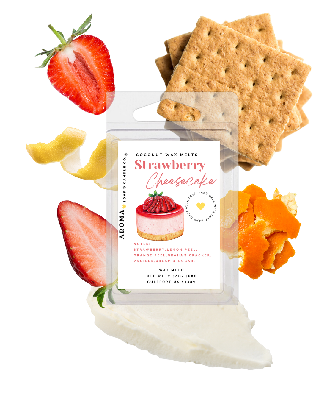 Strawberry Cheesecake Wax Melt